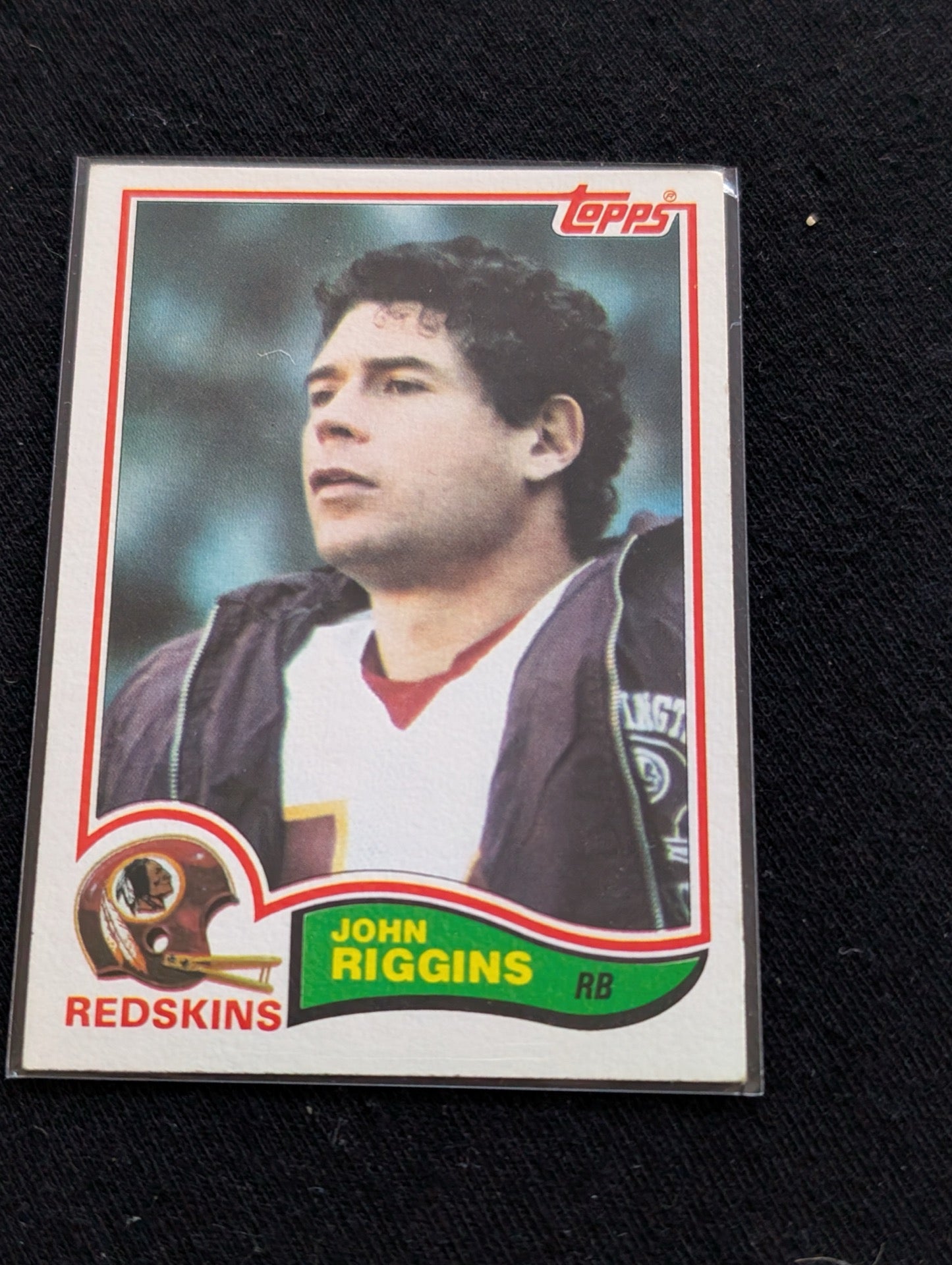 John Riggins HOF Redskins Legend Vintage Topps Lot (2) 1980 1981 "The Diesel"