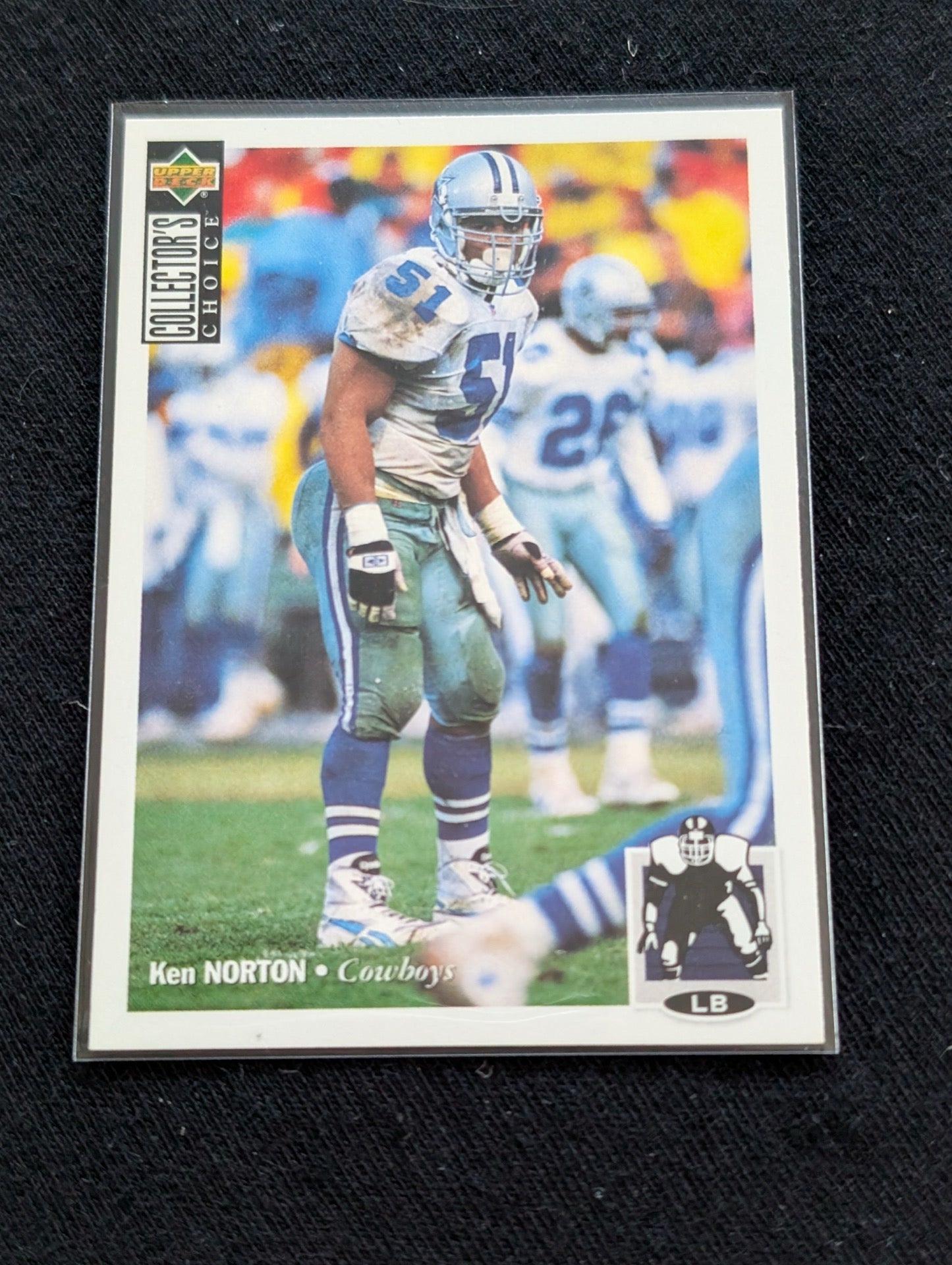 Ken Norton Jr. Lot (2) 1994 UD Cowboys & 1995 UD Gold 49ers 3x Super Bowl Champ