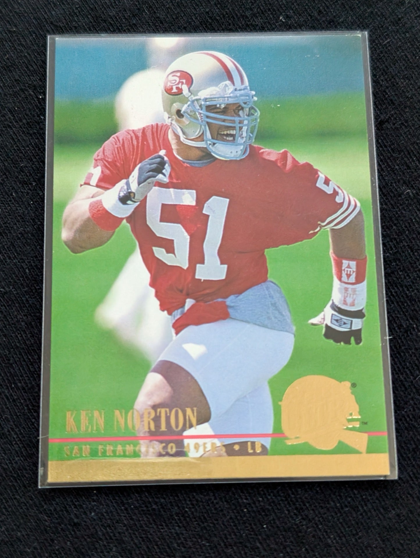 Ken Norton Jr. Lot (2) 1994 UD Cowboys & 1995 UD Gold 49ers 3x Super Bowl Champ