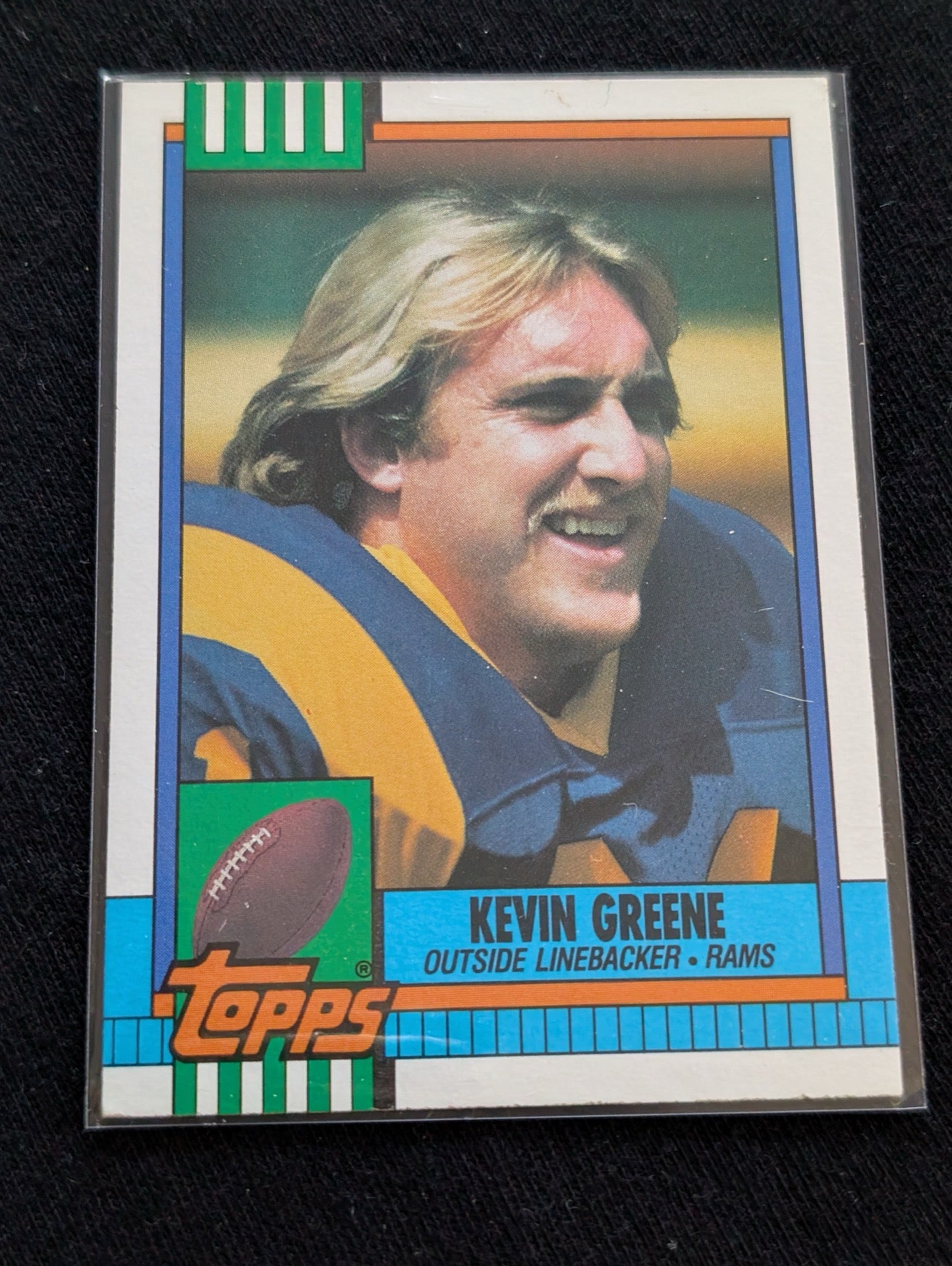Kevin Greene HOF Legend Lot (5) Steelers Rams 1990 Topps 1994-95 UD Gold
