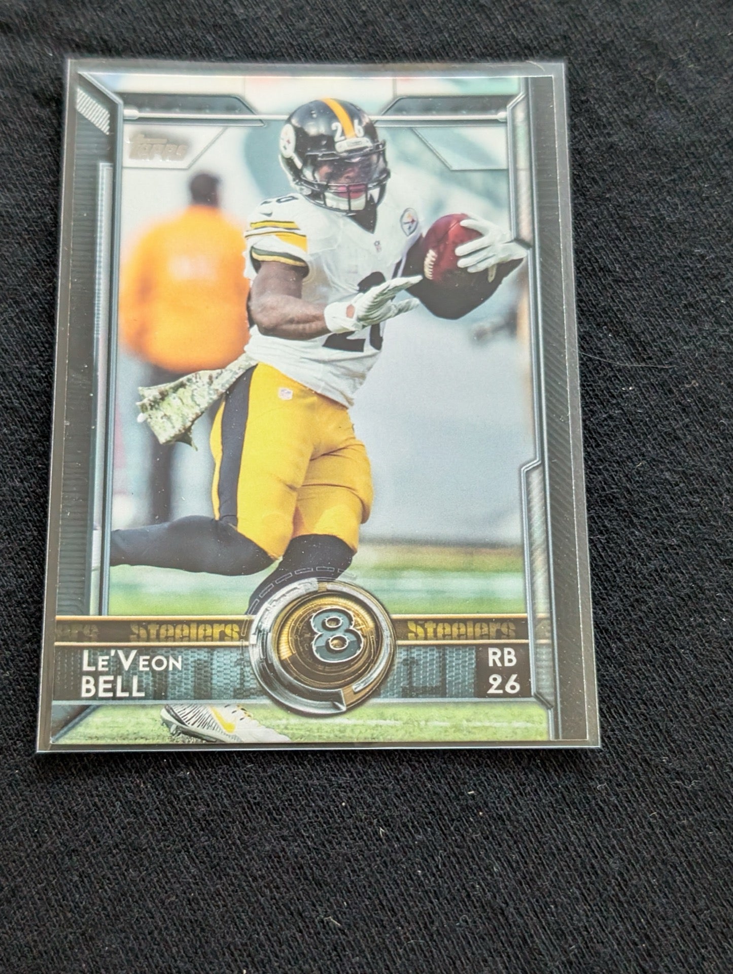 Le'Veon Bell Steelers Star RB Lot (3) 2017 Topps 2017 Prestige 2018 Contenders