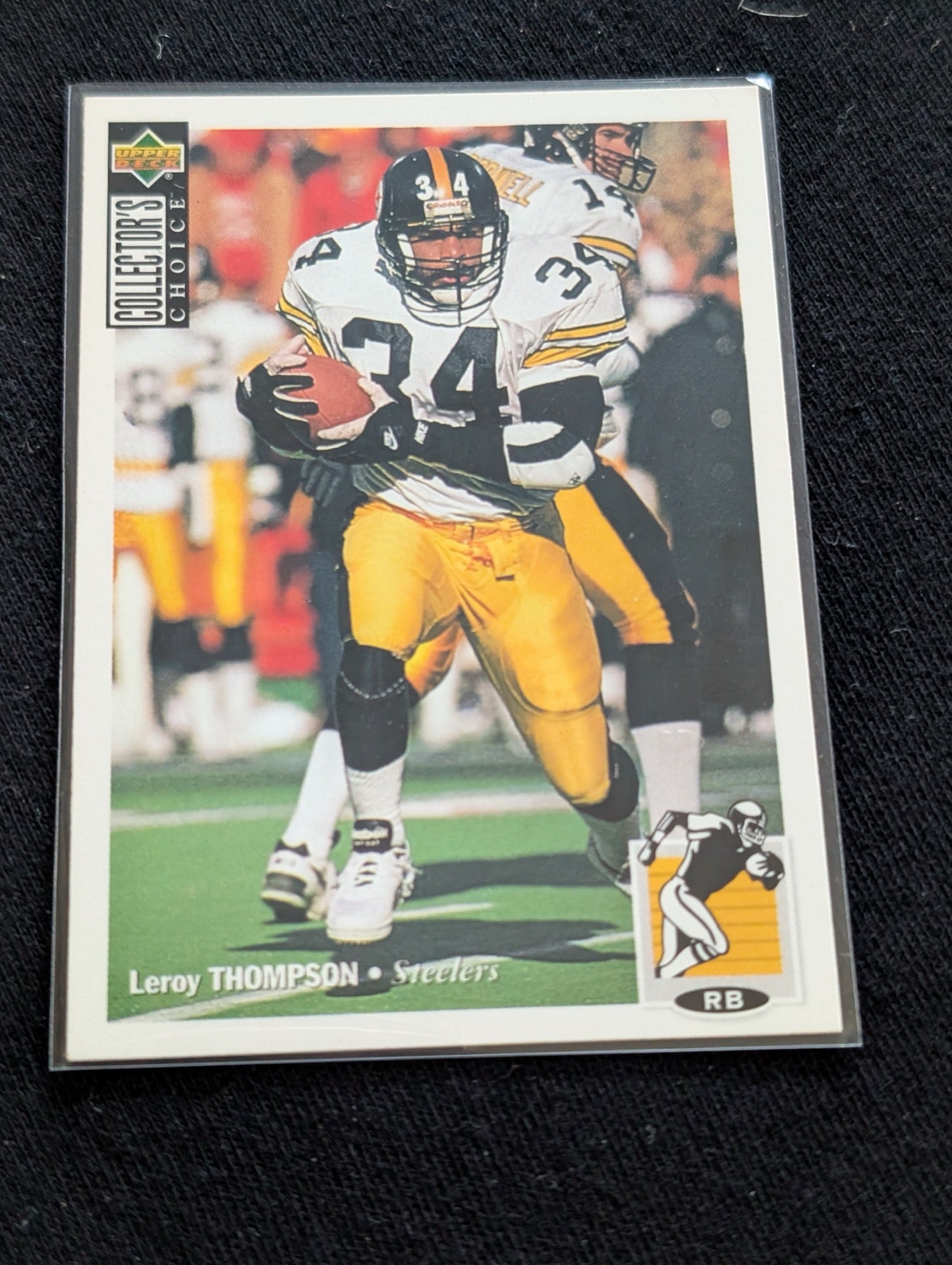 Leroy Thompson Steelers RB Lot (3) 1994 Fleer Ultra Playoff Collector's Choice