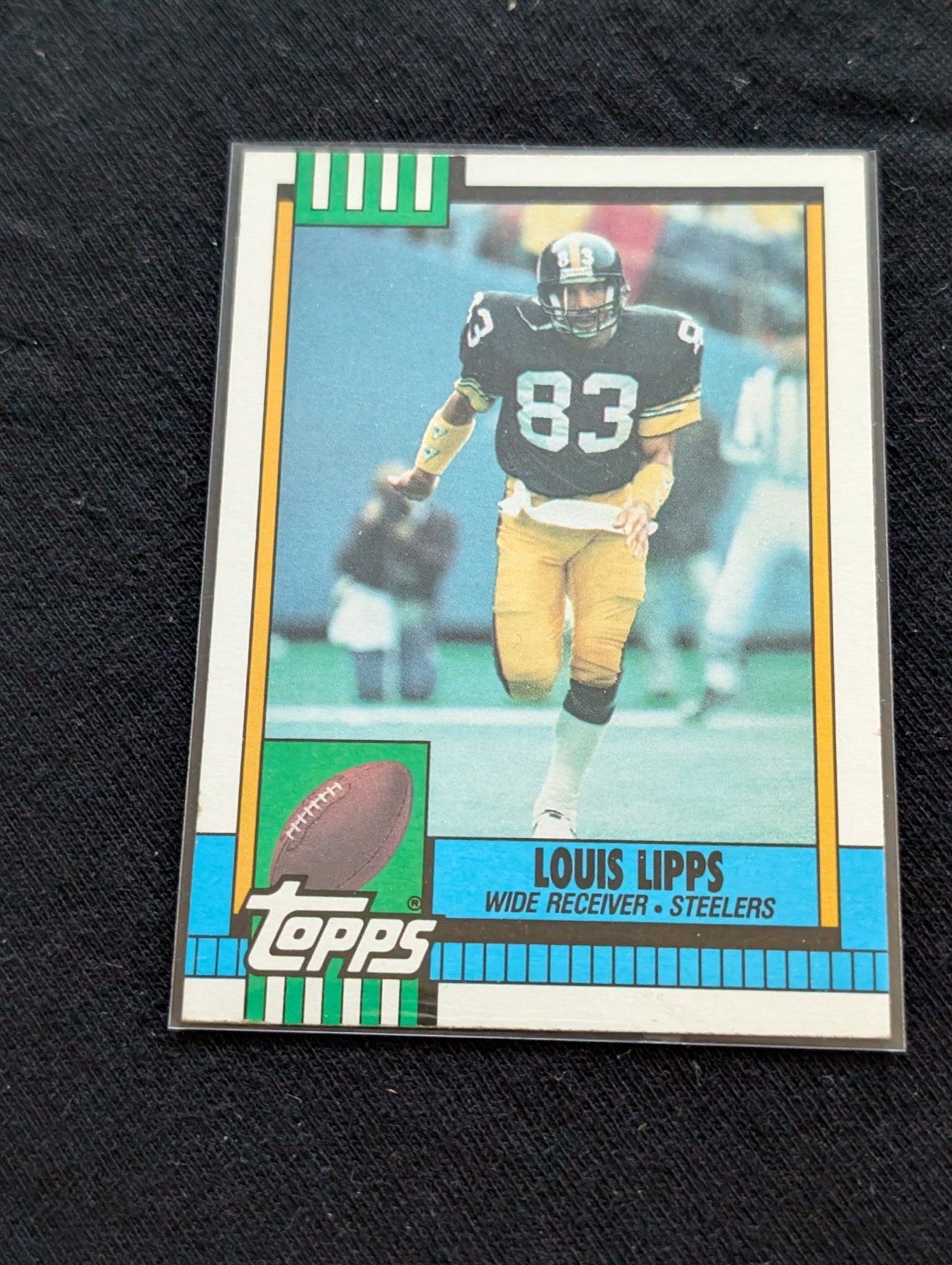 Louis Lipps Steelers Legend Lot (4) 1990-1992 Pro Bowl WR ROY Topps Score UD