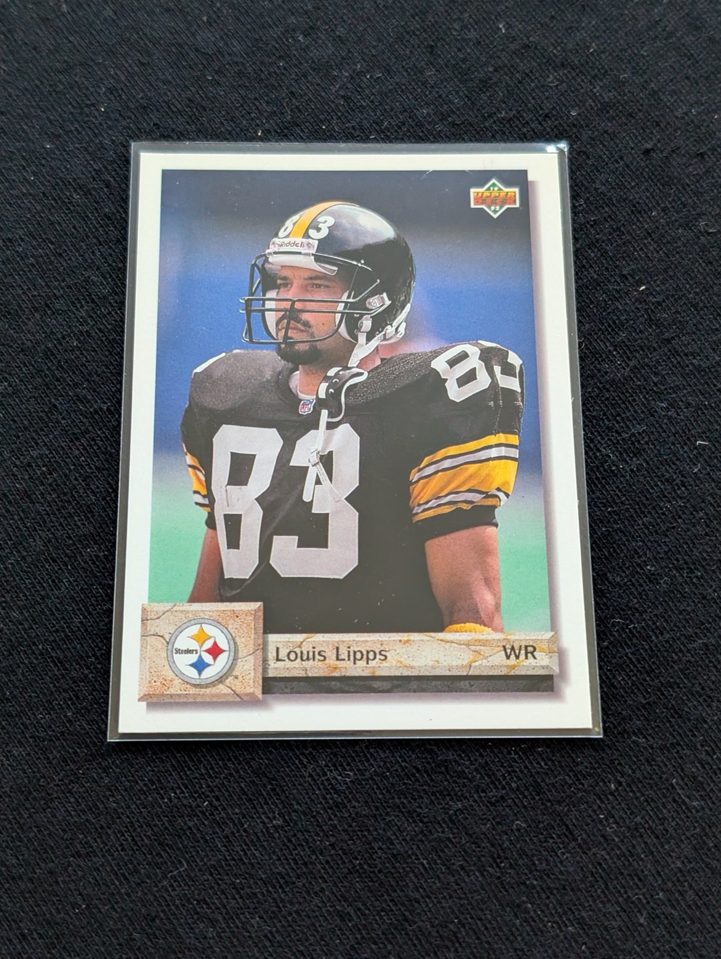 Louis Lipps Steelers Legend Lot (2) 1991 Score & 1992 Upper Deck Pro Bowl WR
