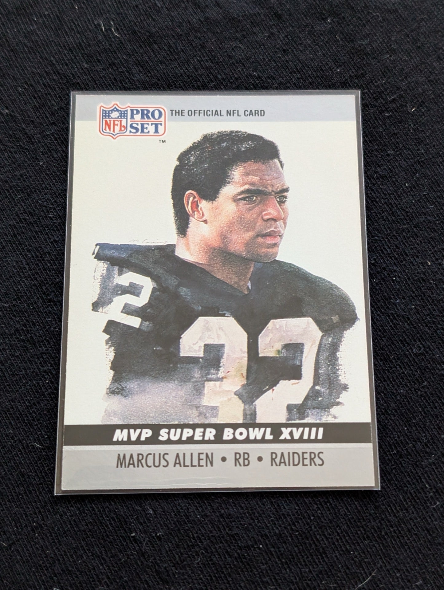 Marcus Allen HOF Legend Lot (5) Raiders Chiefs Pro Set Topps UD SB MVP