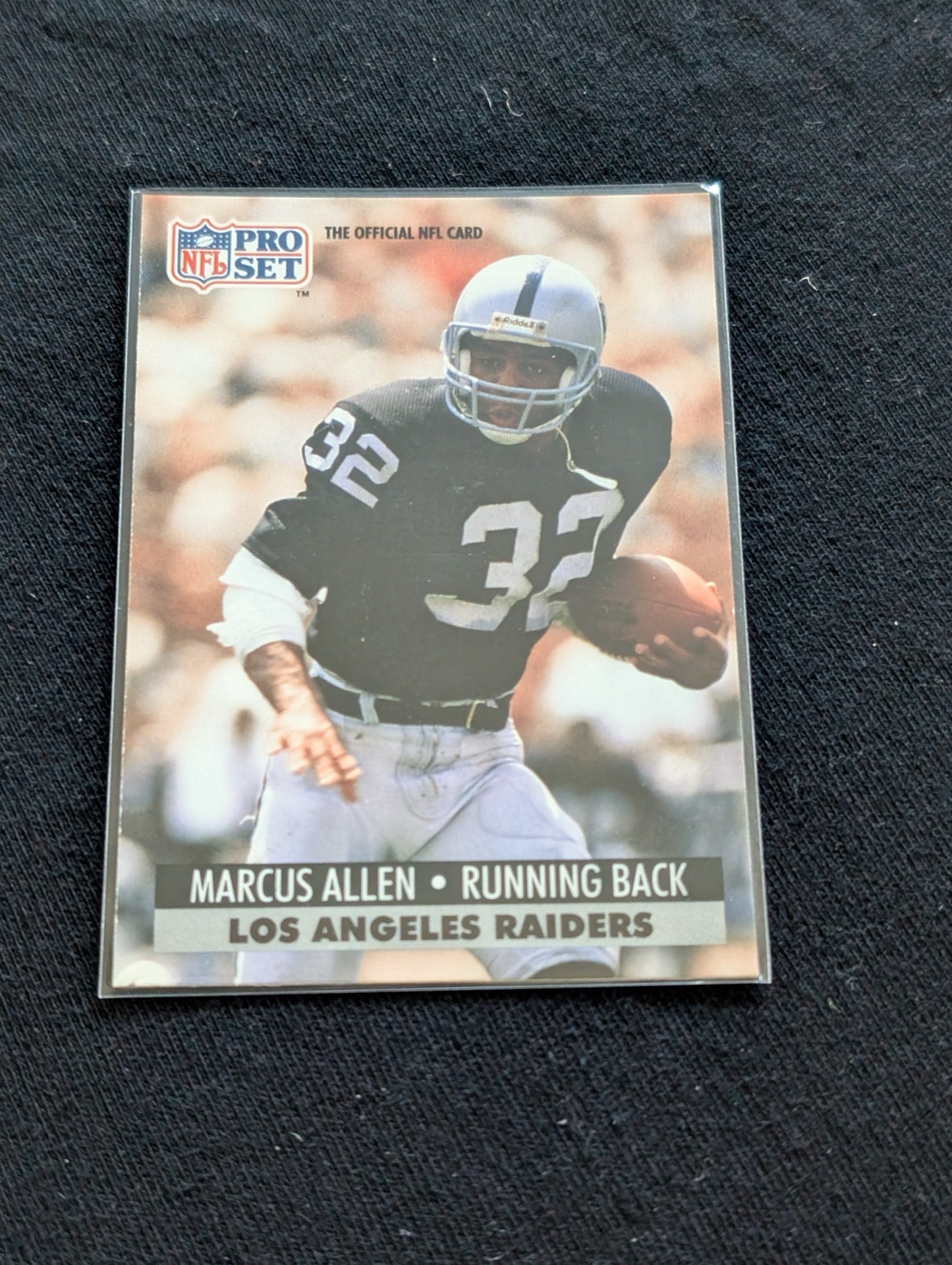 Marcus Allen HOF Legend Lot (2) 1991 Pro Set Raiders & 1994 UD Chiefs