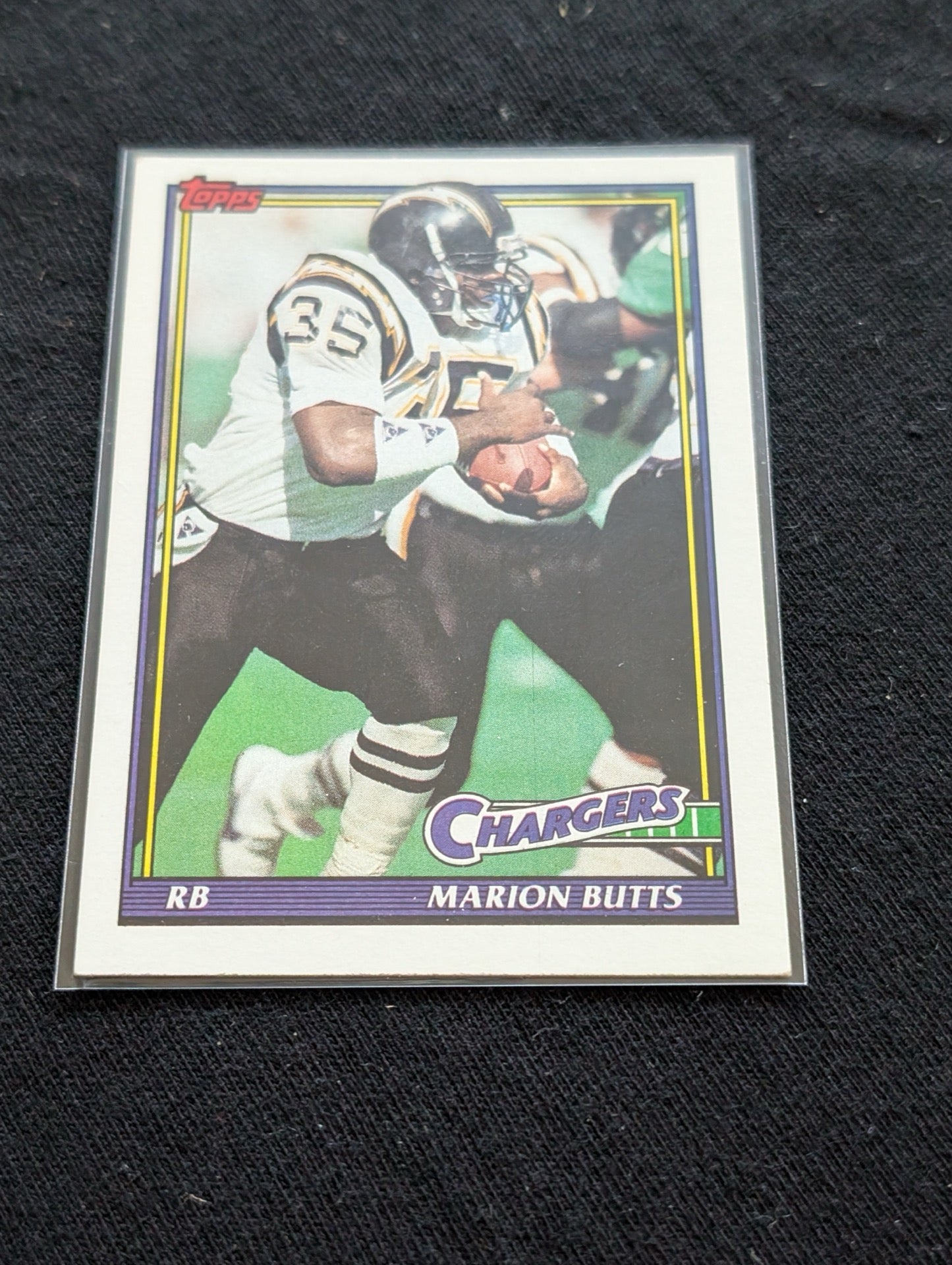 Marion Butts Chargers Pro Bowl RB Lot (6) Topps Pro Set Score Skybox UD RC