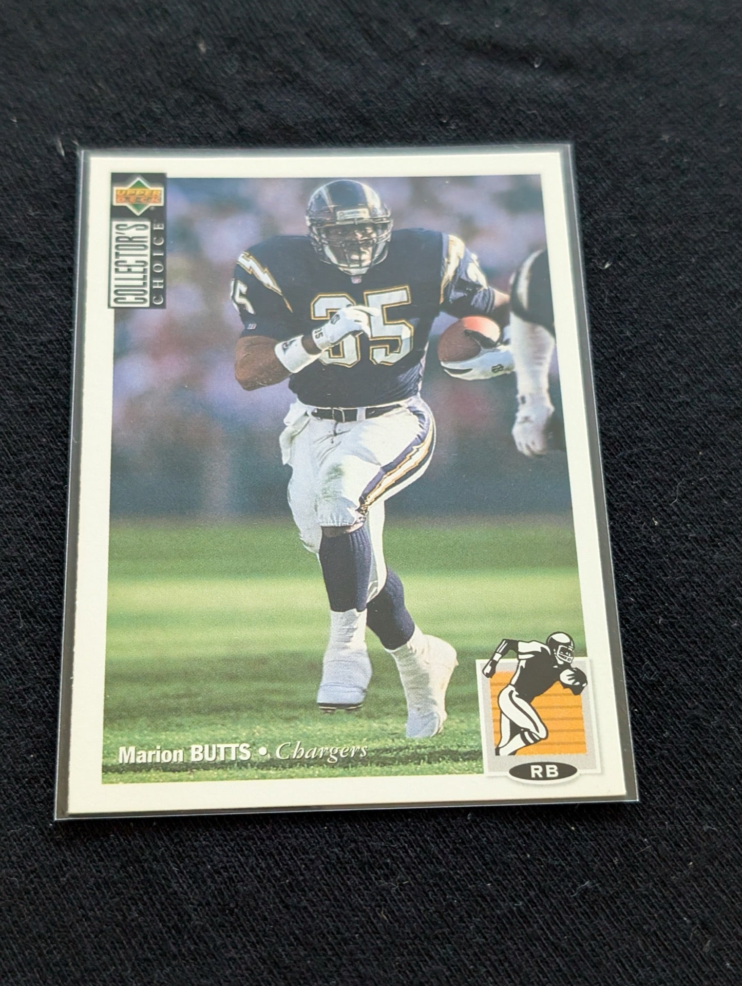 Marion Butts Chargers Pro Bowl RB Lot (6) Topps Pro Set Score Skybox UD RC