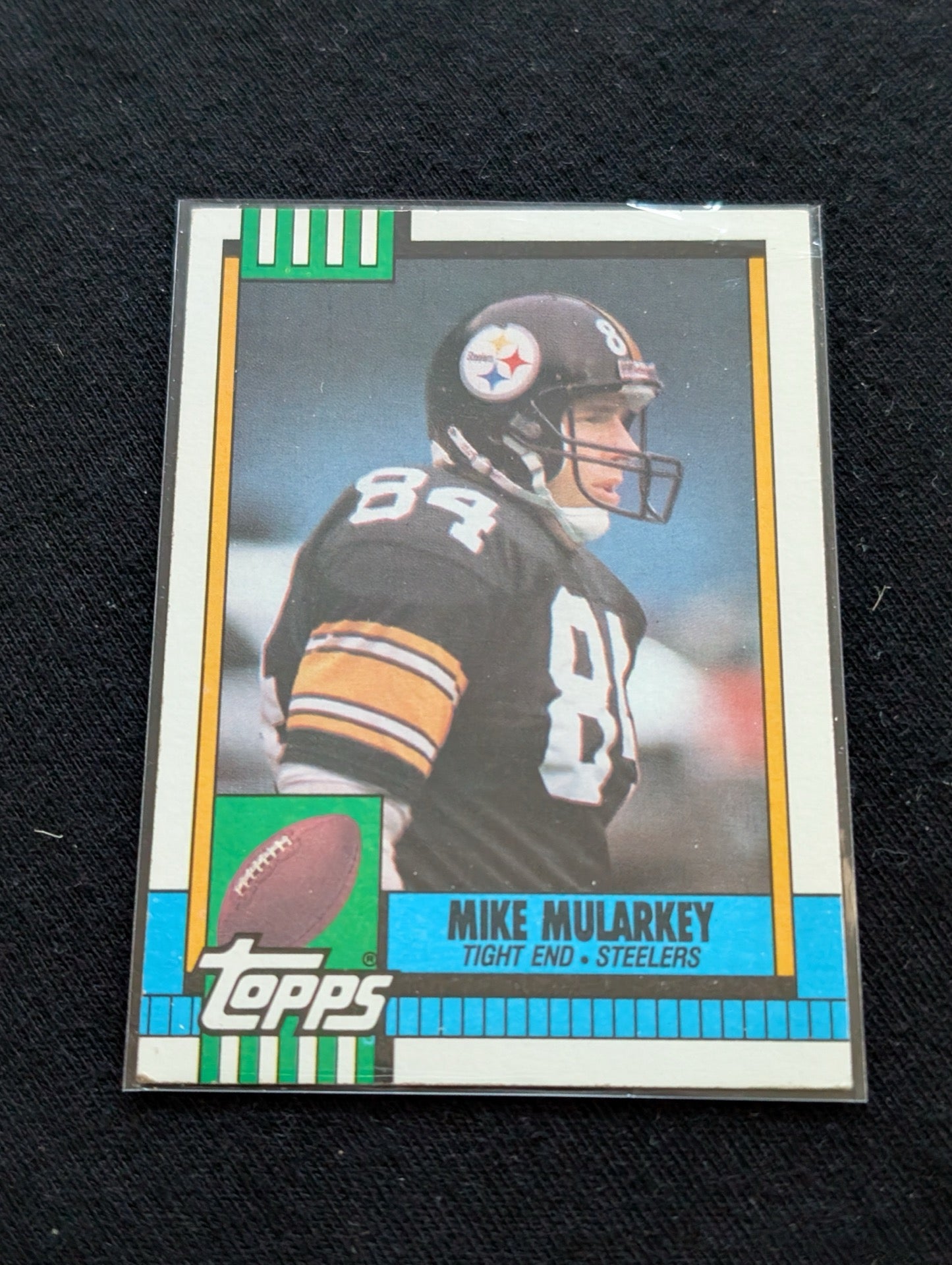 Mike Mularkey Steelers TE Lot (2) 1990 Topps & 1991 Score