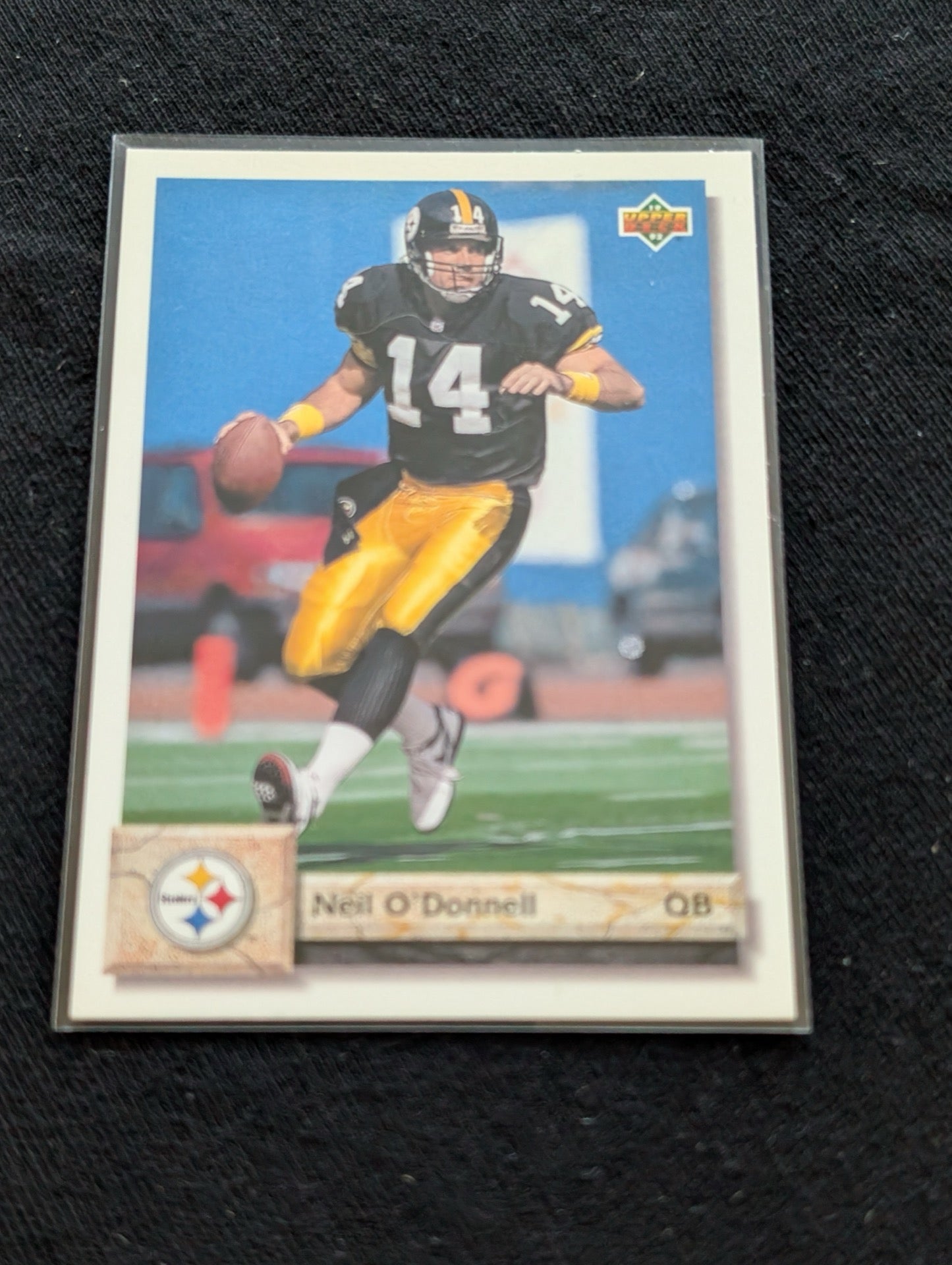 Neil O'Donnell Steelers QB Lot (4) 1992-1994 UD Playoff Collector's Choice