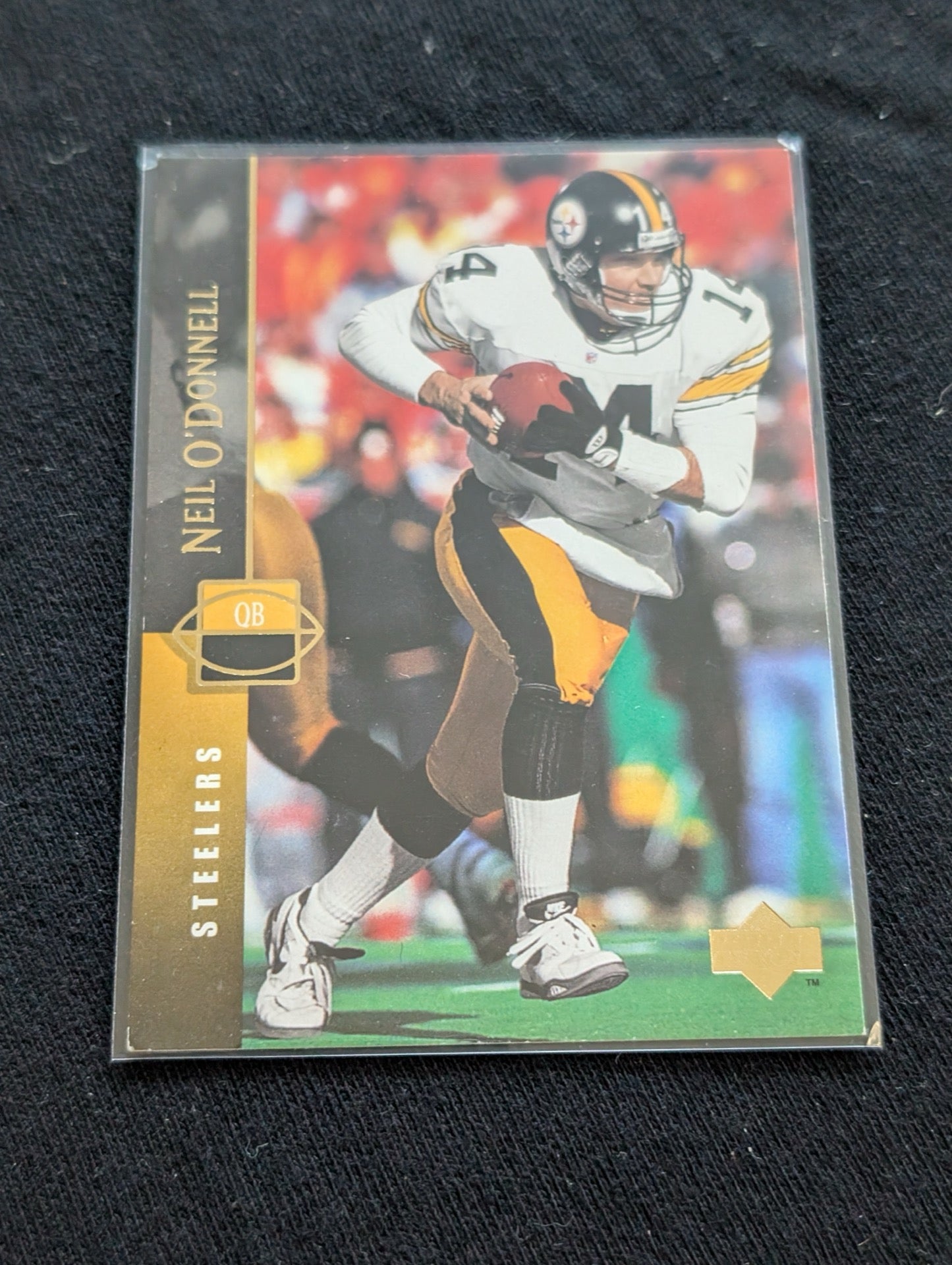 Neil O'Donnell Steelers QB Lot (4) 1992-1994 UD Playoff Collector's Choice