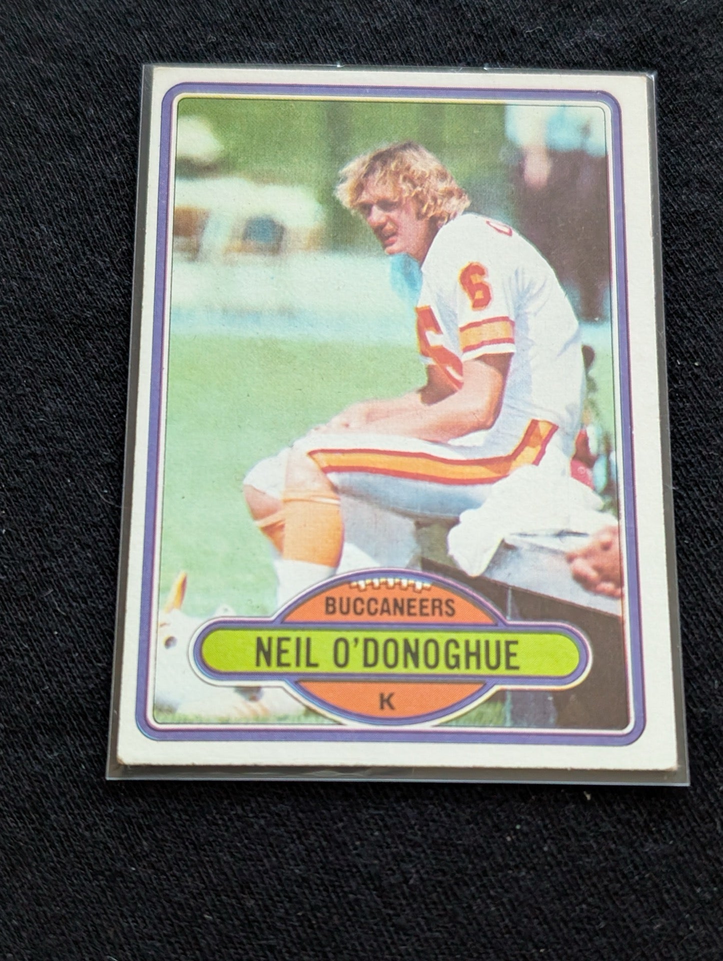 Neil O'Donoghue Kicker Vintage Topps Lot (3) Cardinals Buccaneers 1980-1982