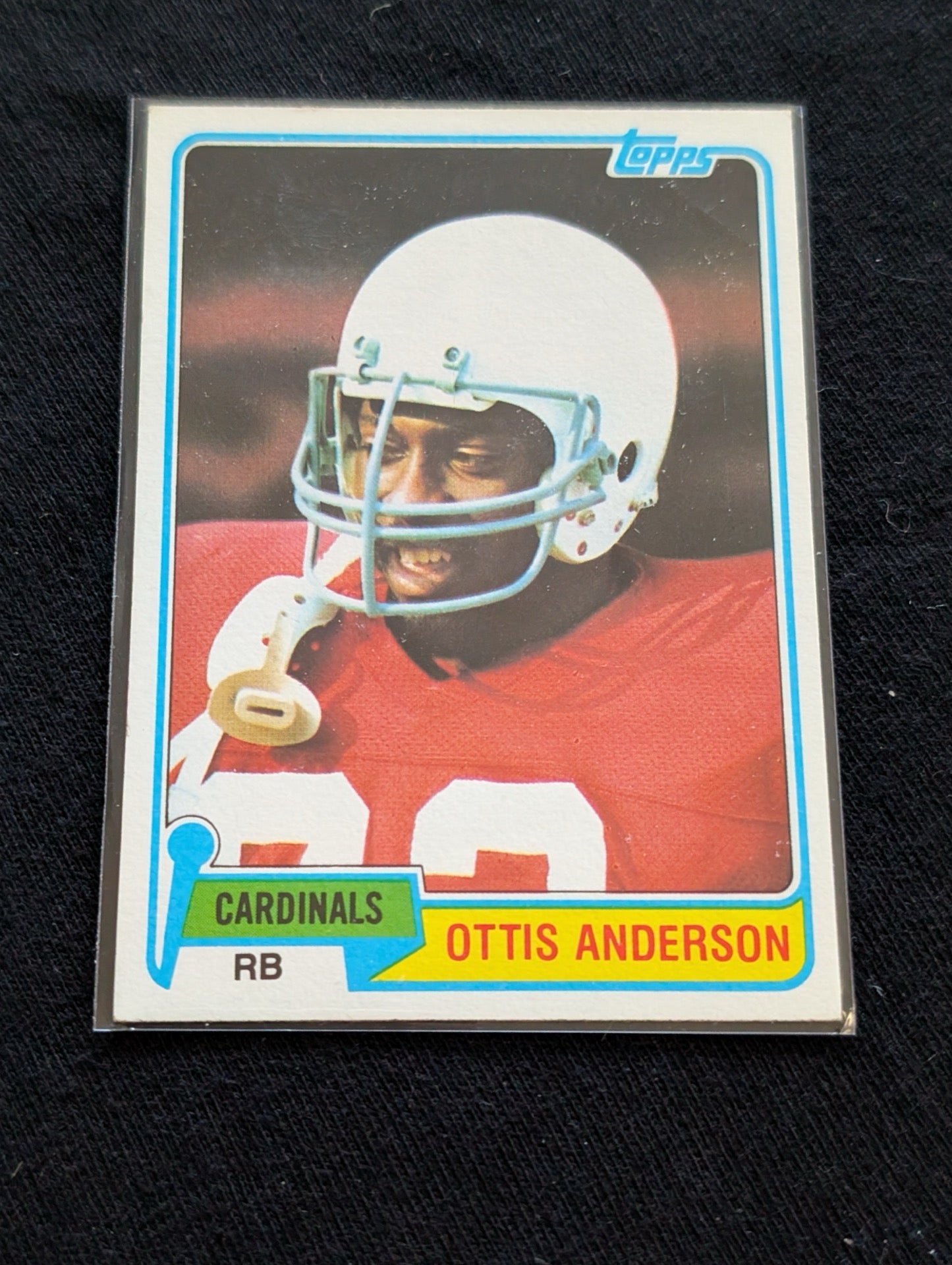 Ottis Anderson OROY SB MVP Lot (3) Cardinals Giants Topps Pro Set