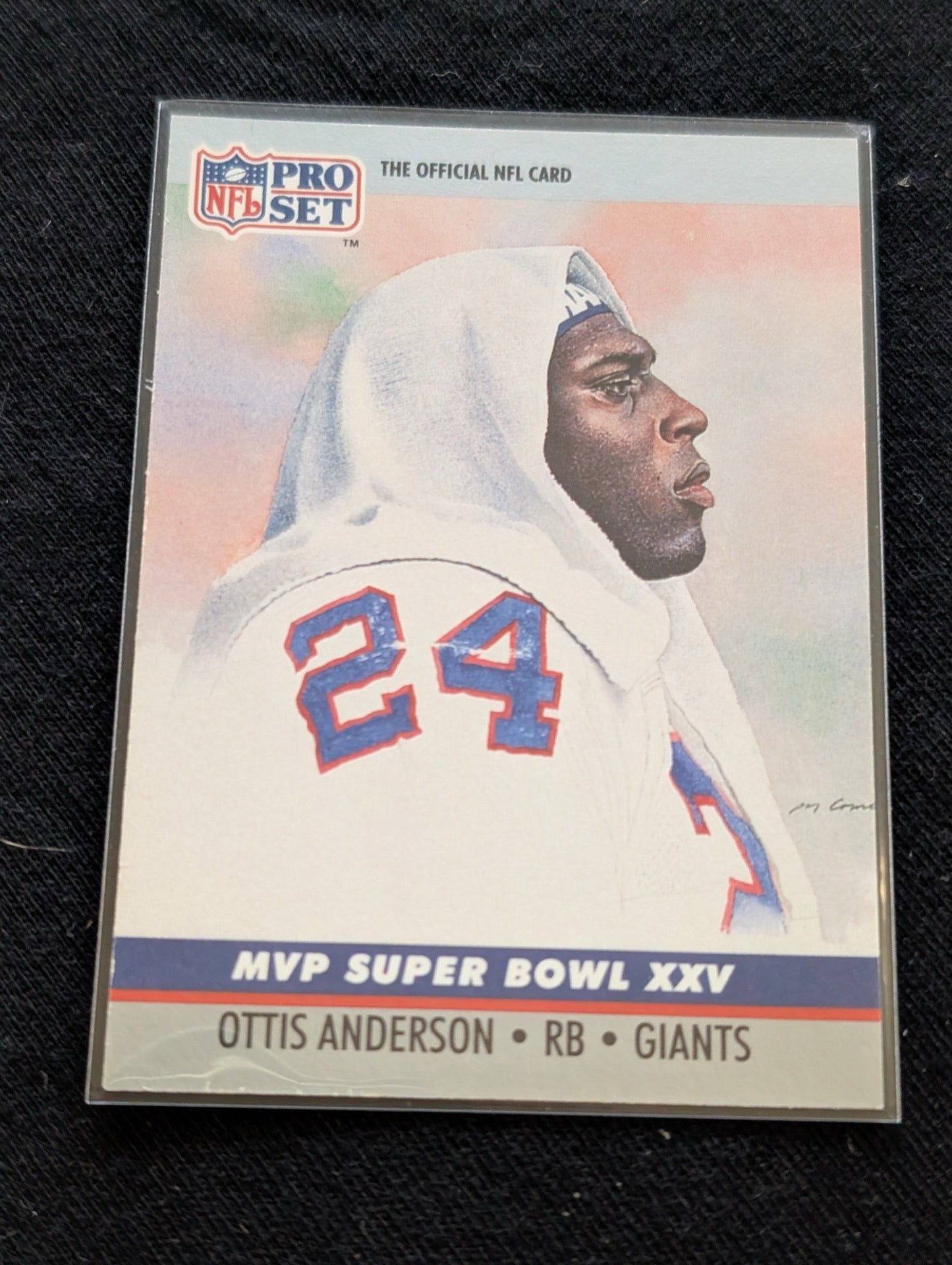 Ottis Anderson OROY SB MVP Lot (3) Cardinals Giants Topps Pro Set