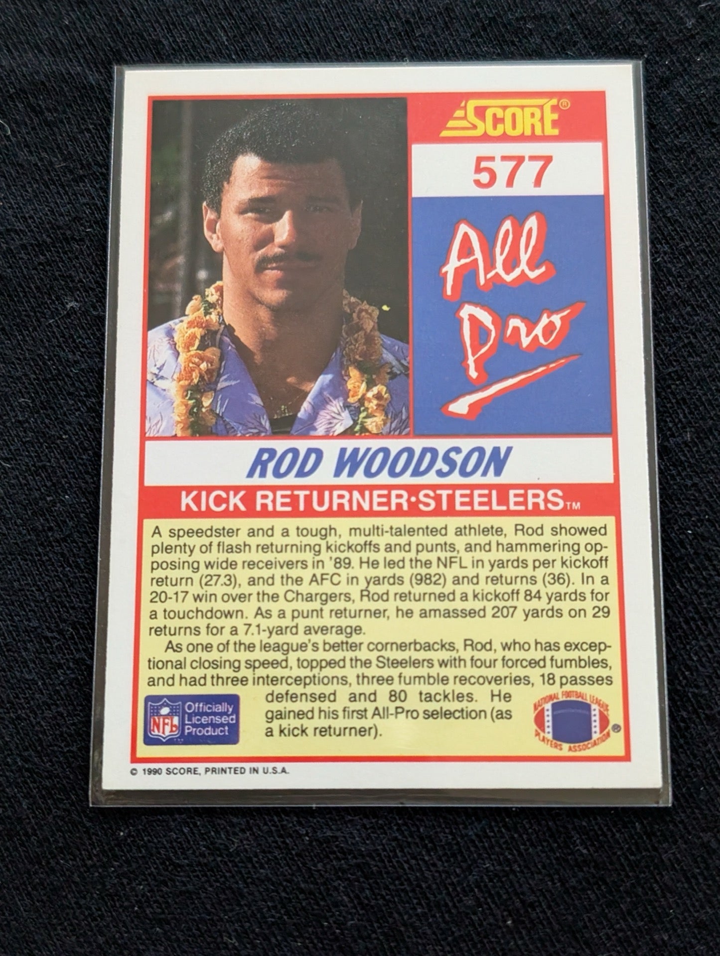 Rod Woodson HOF Steelers Legend Lot (12) 90s Score Pro Set Topps UD Pro Bowl