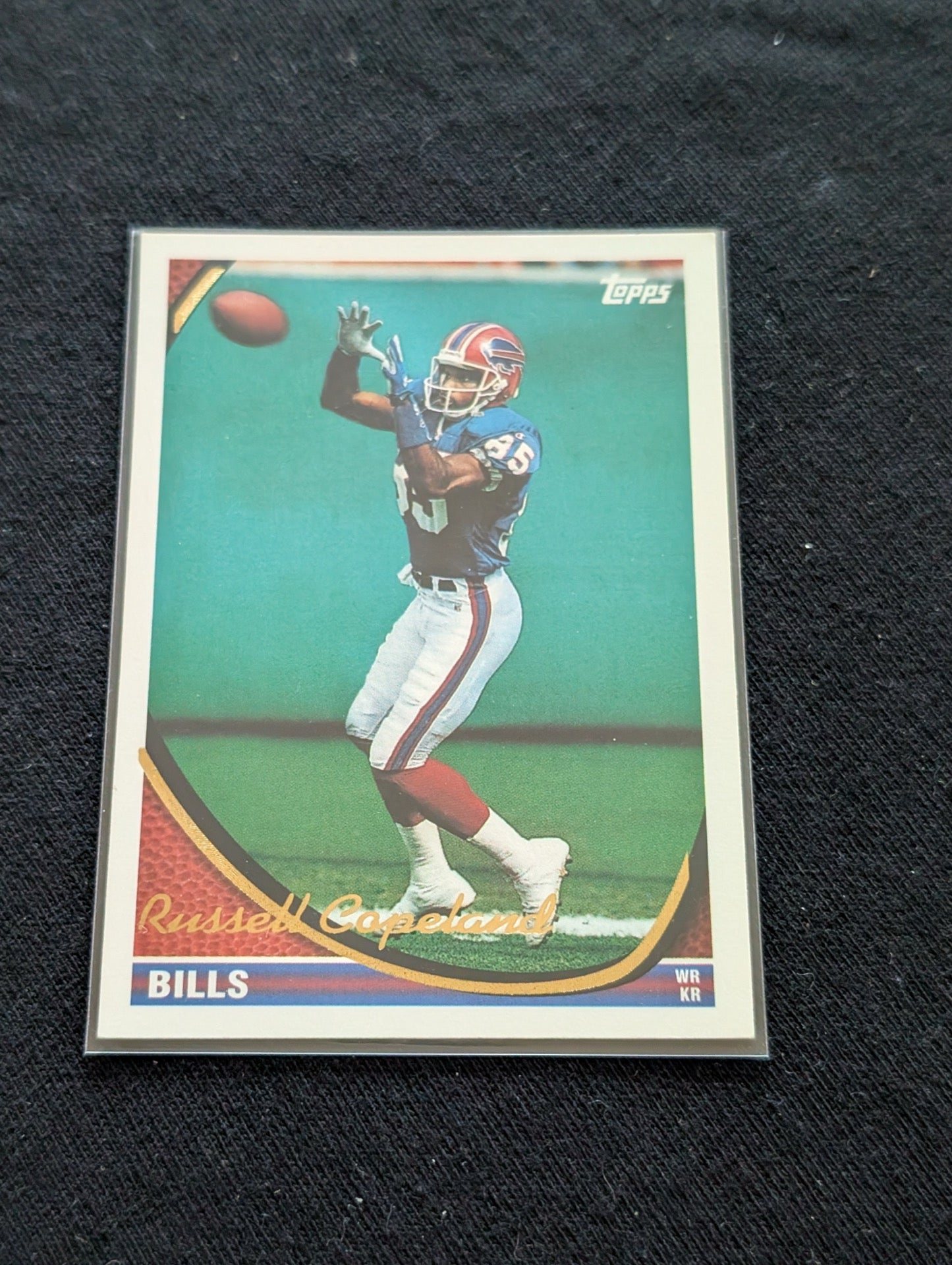 Russell Copeland Bills WR/KR Lot (2) 1996 Topps & 1994 Collector's Choice