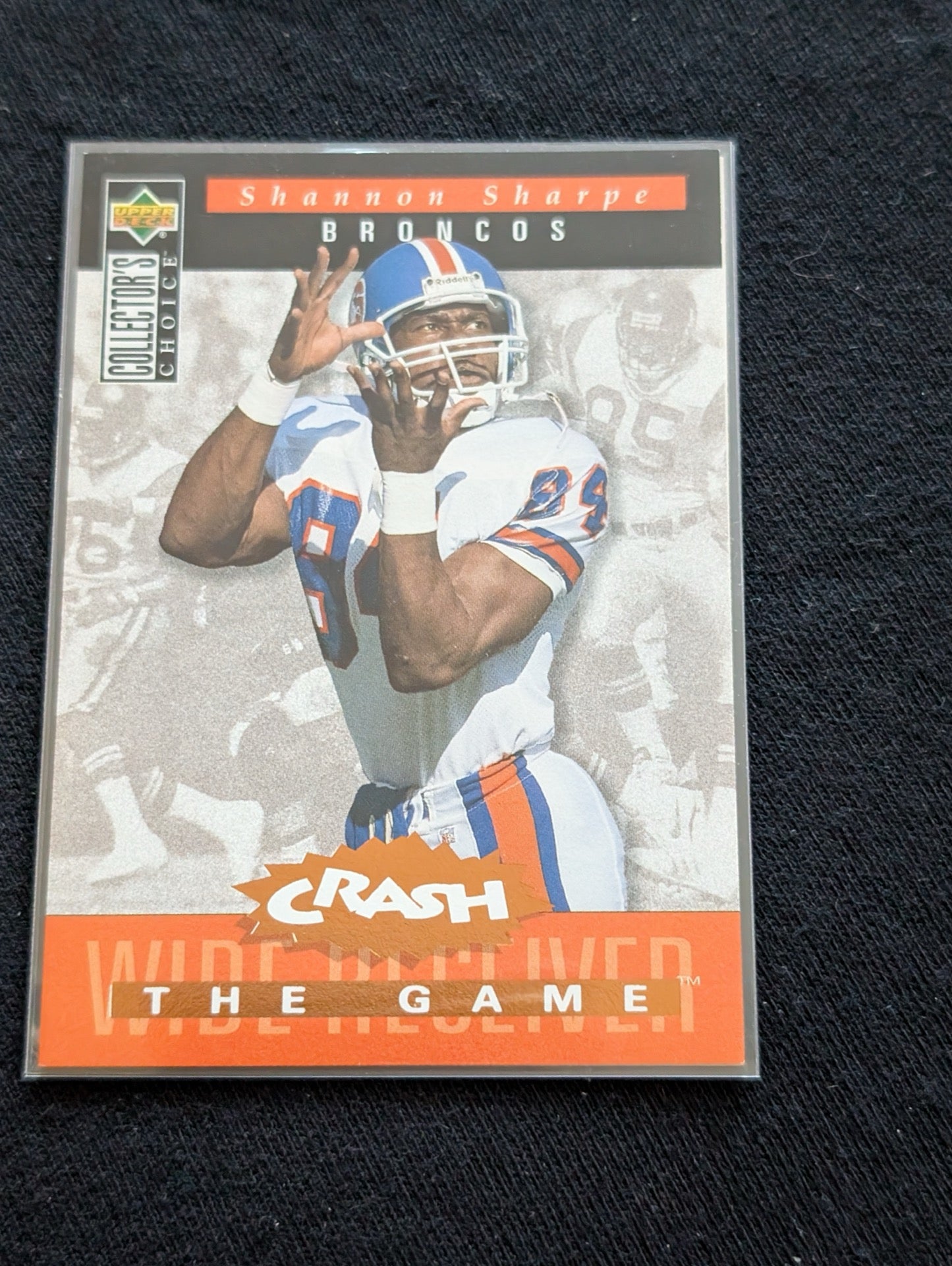 Shannon Sharpe HOF Broncos Legend Lot (3) 1991 Topps 1990 Action Packed 1994 UD