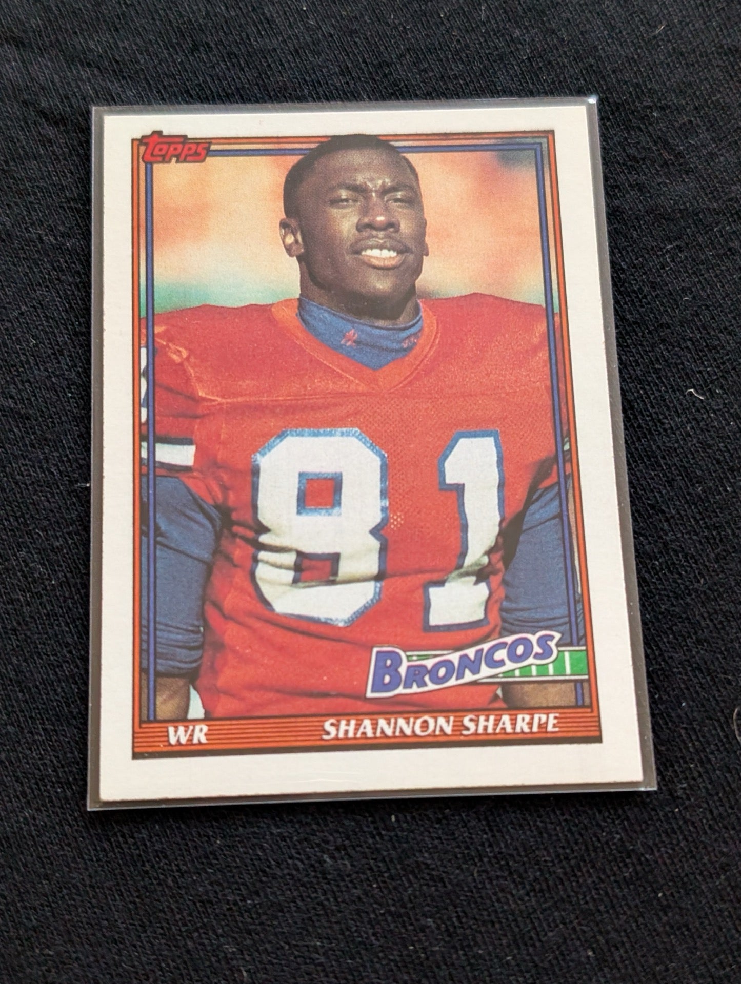 Shannon Sharpe HOF Broncos Legend Lot (3) 1991 Topps 1990 Action Packed 1994 UD