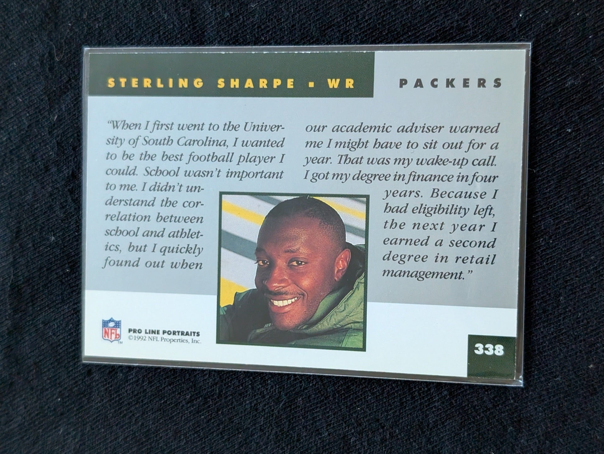 Sterling Sharpe Packers Legend Lot (11) 90s All-Pro WR Topps UD Score Pro Line