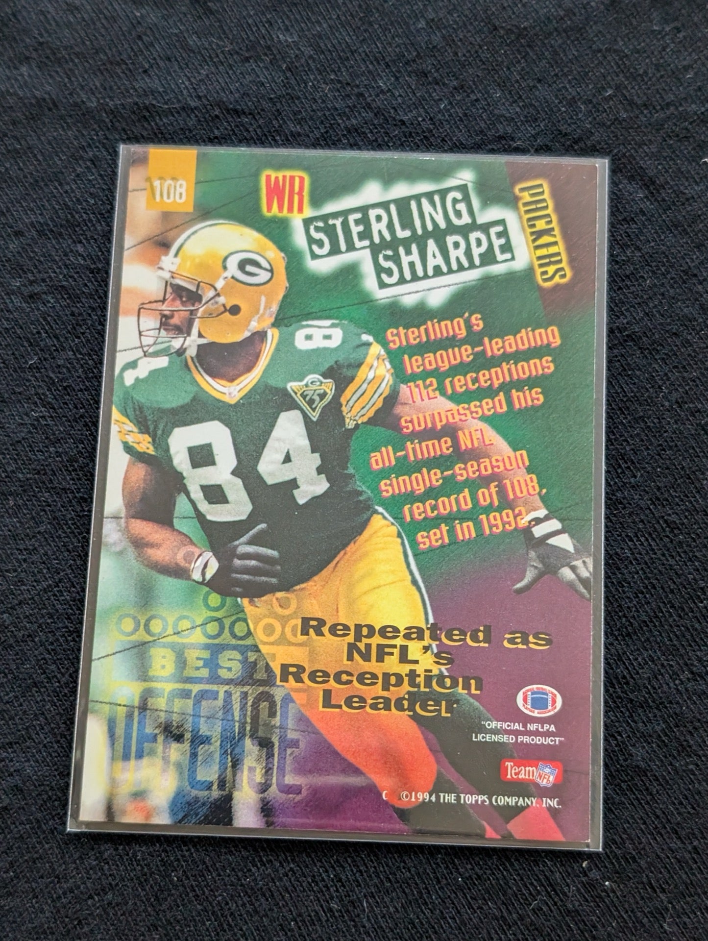 Sterling Sharpe Packers Legend Lot (11) 90s All-Pro WR Topps UD Score Pro Line