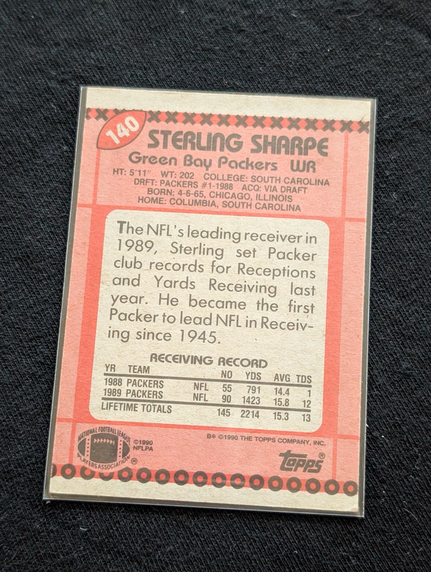 Sterling Sharpe Packers Legend Lot (11) 90s All-Pro WR Topps UD Score Pro Line