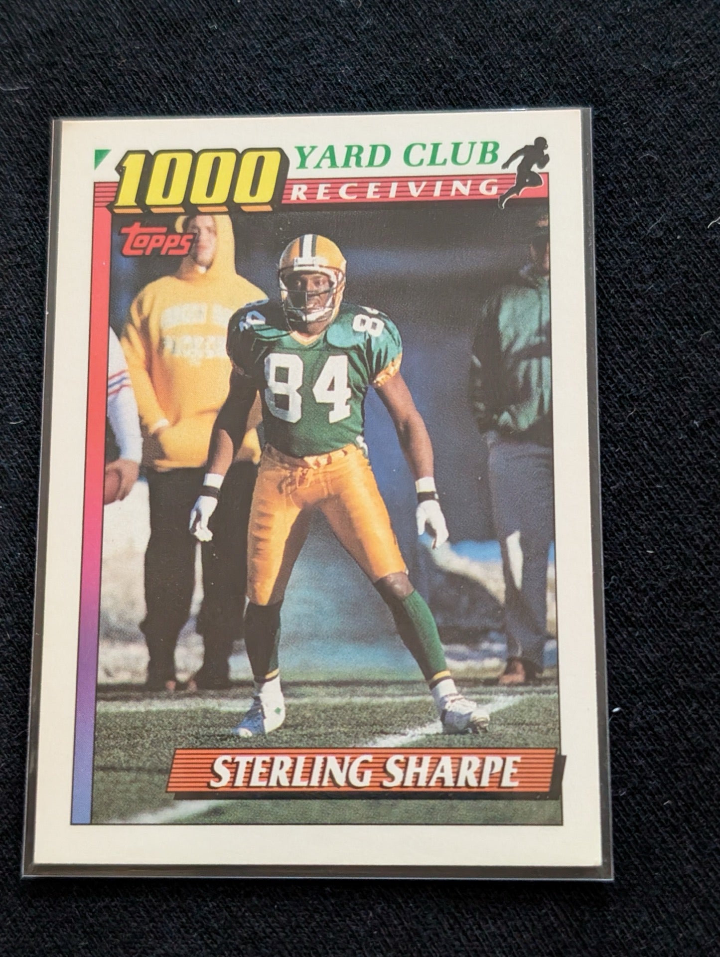 Sterling Sharpe Packers Legend Lot (2) 1991 Topps 1000 Yd Club & 1994 UD