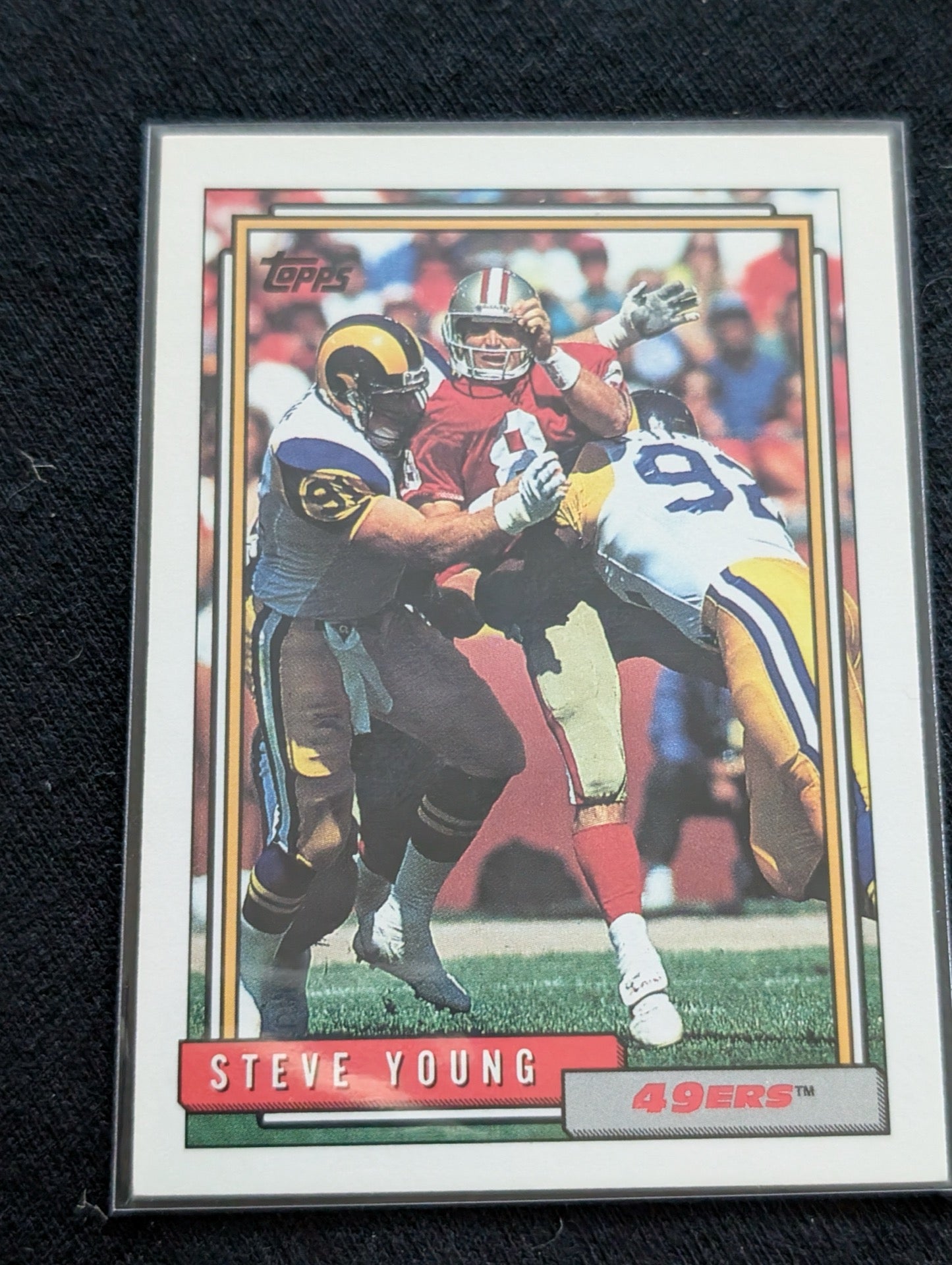 Steve Young HOF 49ers Legend Lot (3) 1990 Topps Action Packed 1991 Pro Line