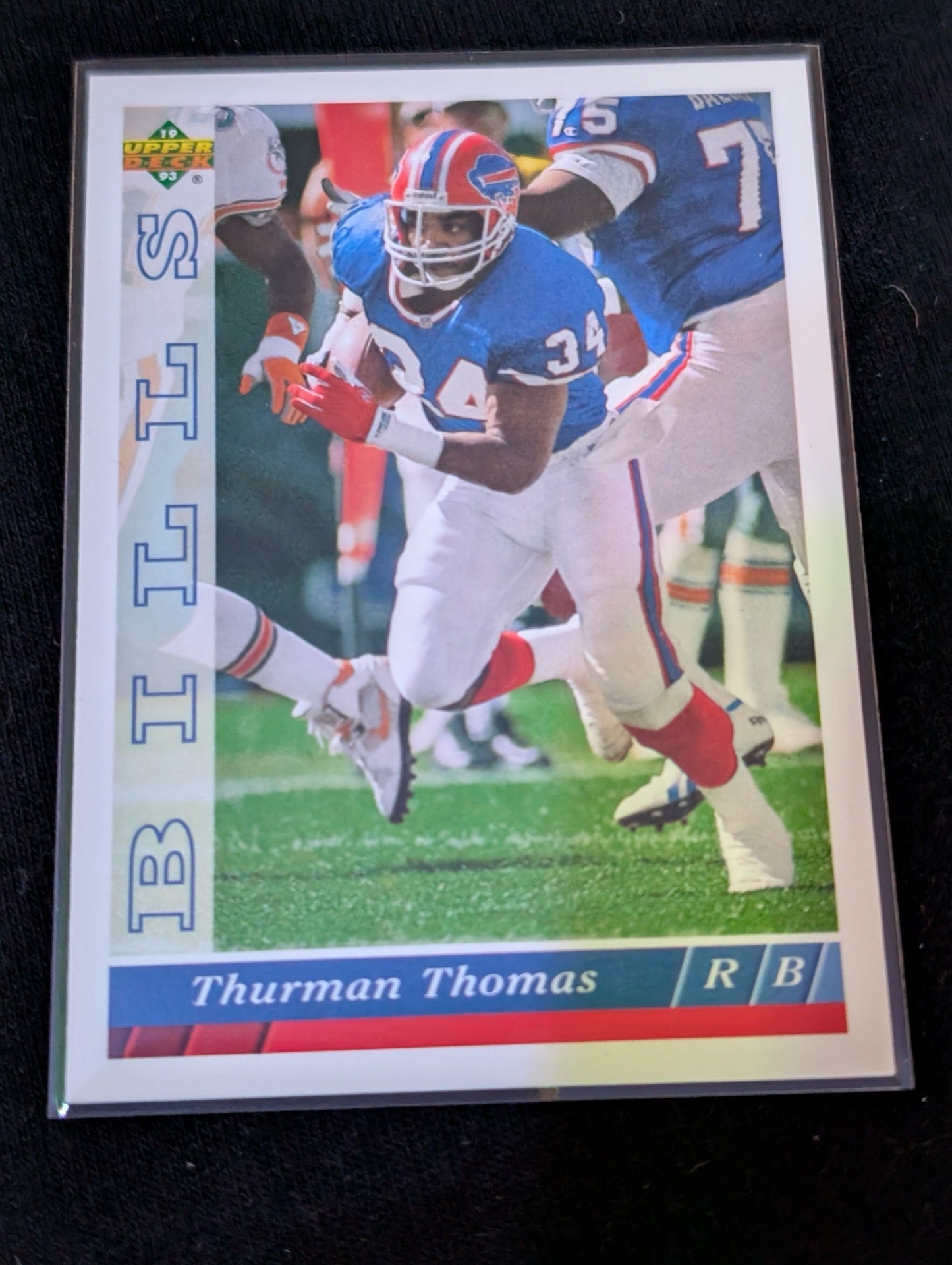 Thurman Thomas HOF Bills Legend Lot (7) 90s Topps Pro Set UD Inserts MVP