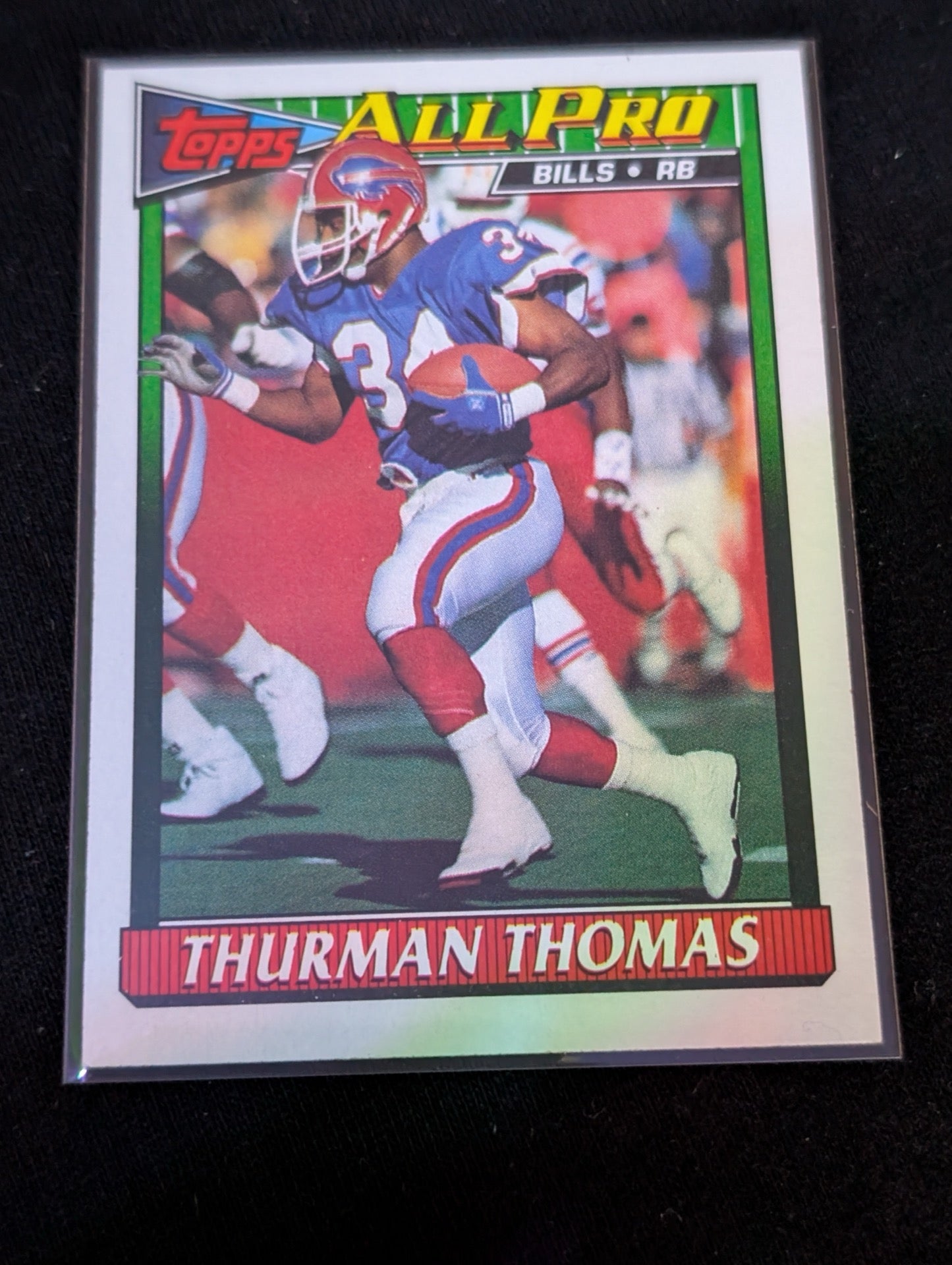 Thurman Thomas HOF Bills Legend Lot (7) 90s Topps Pro Set UD Inserts MVP