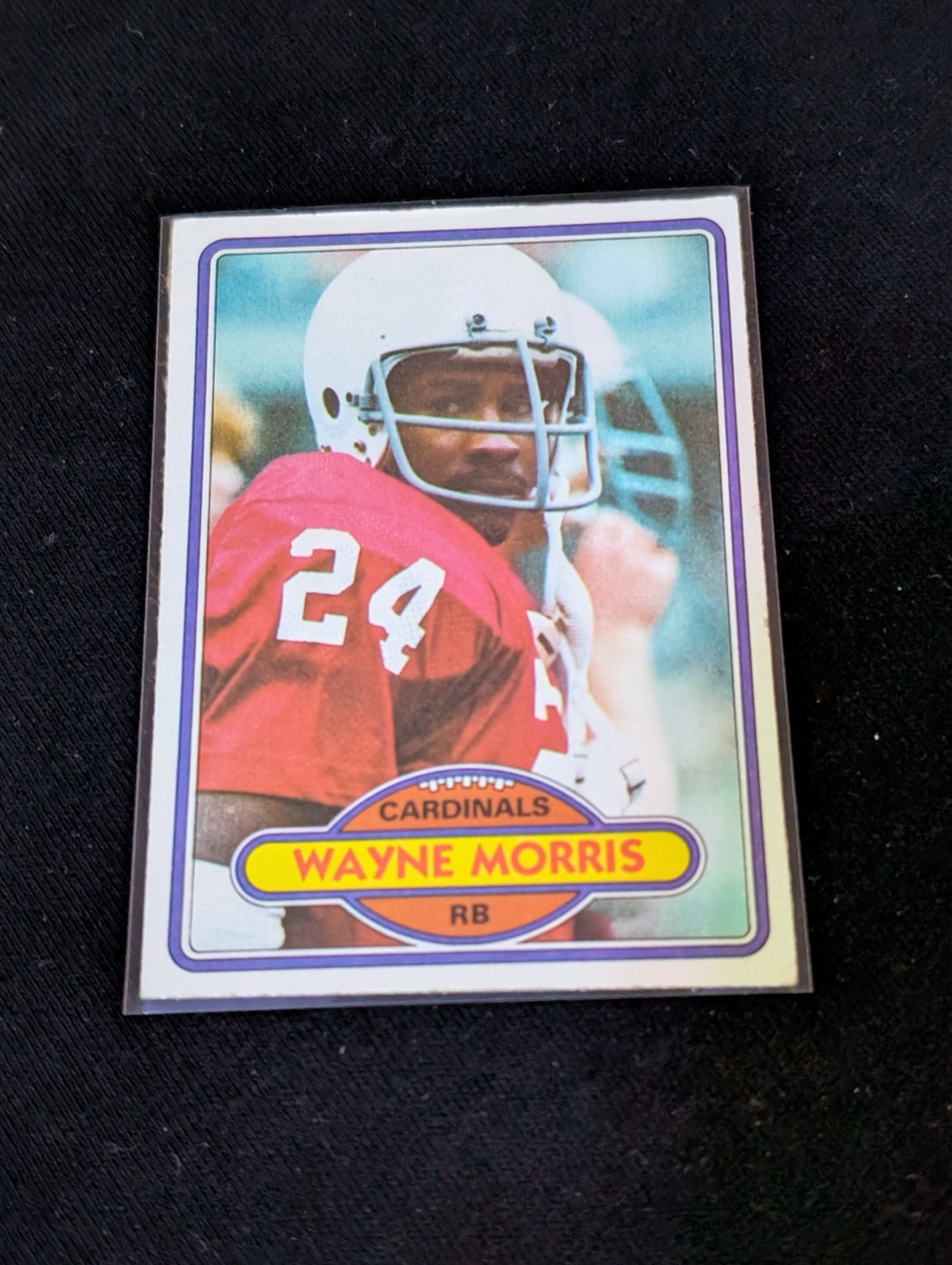 Wayne Morris St. Louis Cardinals Vintage Topps Lot (2) 1980 & 1981 RB