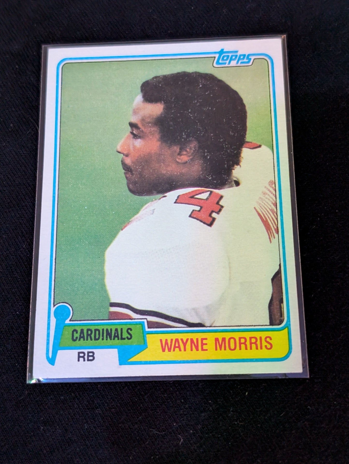 Wayne Morris St. Louis Cardinals Vintage Topps Lot (2) 1980 & 1981 RB