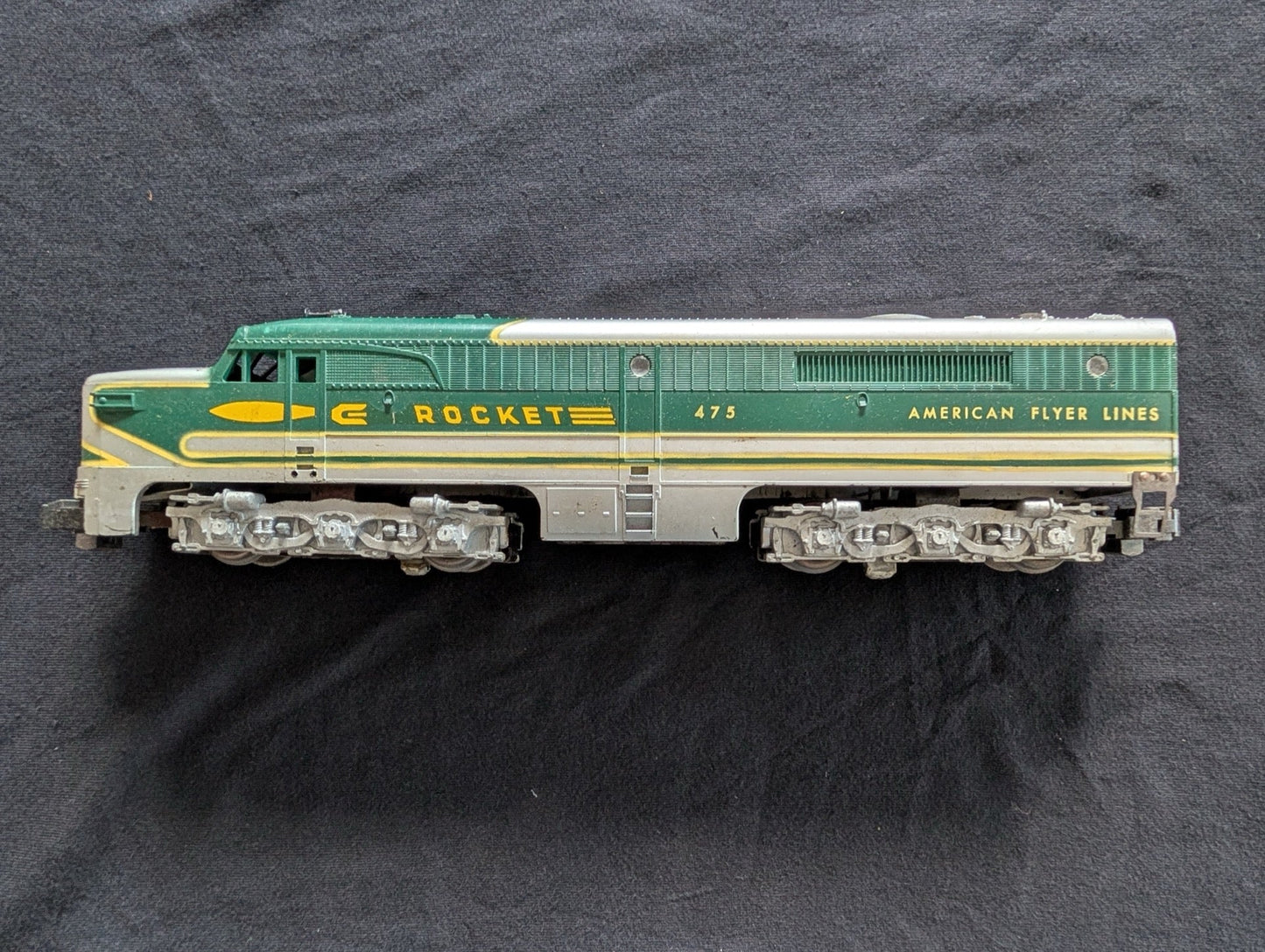 American Flyer S-Gauge "The Rocket" Diesel B-Unit #475 Engine - Non-Powered