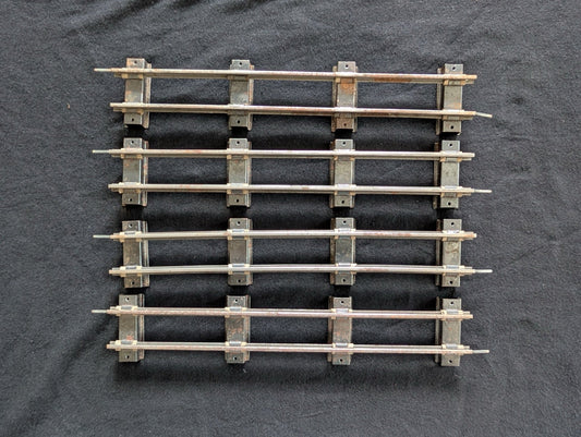Lot of 5 American Flyer S-Gauge Straight Track Sections - Vintage S Scale