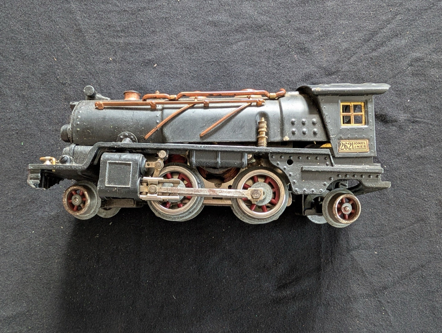 Lionel Pre-war O-Gauge #262 Steam Locomotive 2-6-2 Engine Tinplate Shell