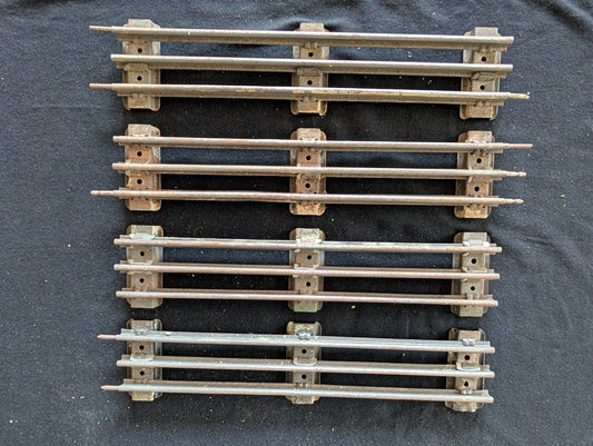 Lot of 4 Vintage Lionel O-Gauge Straight Track Sections 3-Rail Tubular