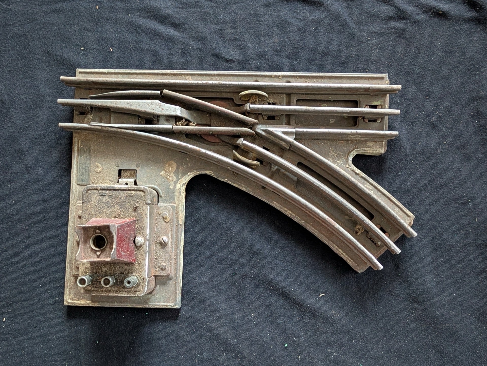 Vintage Lionel O-27 Remote Switch Right Hand 1121 1122 For Parts/Repair