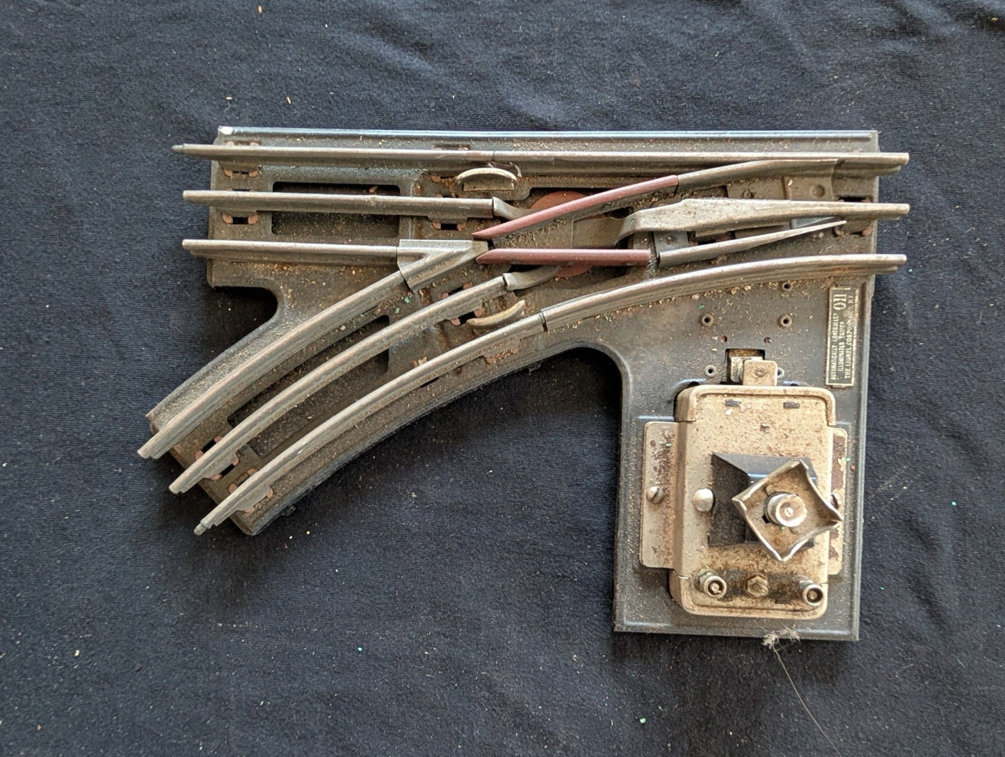 Vintage Lionel O-Gauge Remote Switch No. 110 Left Hand For Parts Pre-war