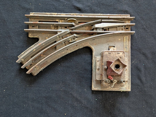 Vintage Lionel O-Gauge Remote Switch No. 110 Left Hand Pre-war For Parts