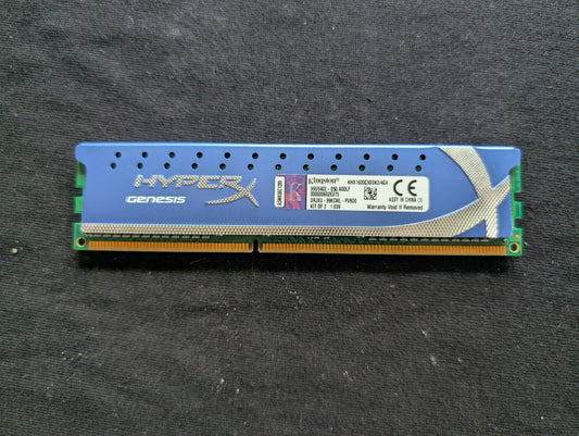 SINGLE Stick Kingston HyperX Genesis 2GB DDR3 1600MHz RAM KHX1600C9D3K2/4GX