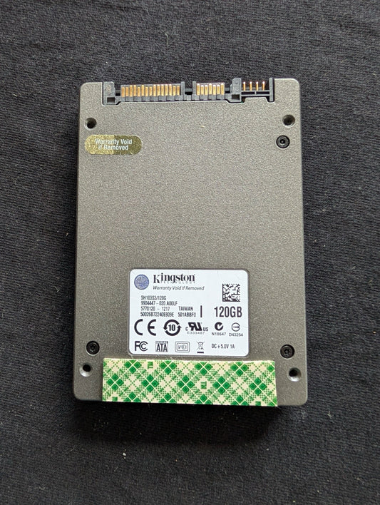Kingston 120GB 2.5" SATA III SSD SH103S3/120G Solid State Drive