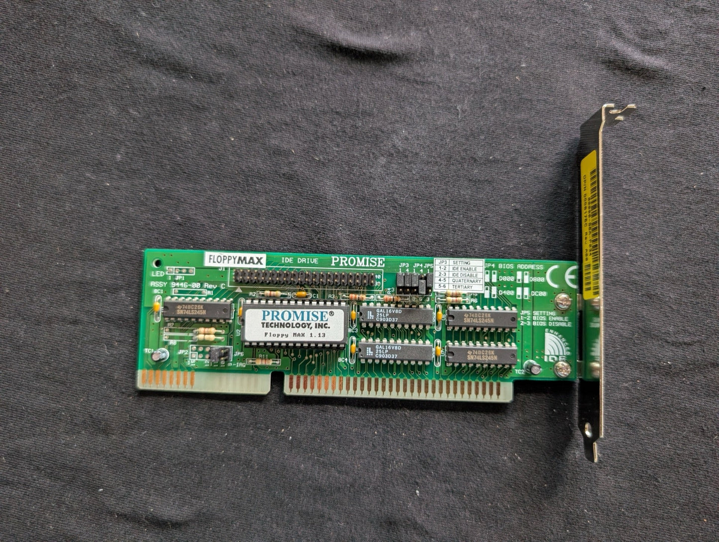 Promise Technology FloppyMax IDE & Floppy Controller ISA Card (Floppy MAX)