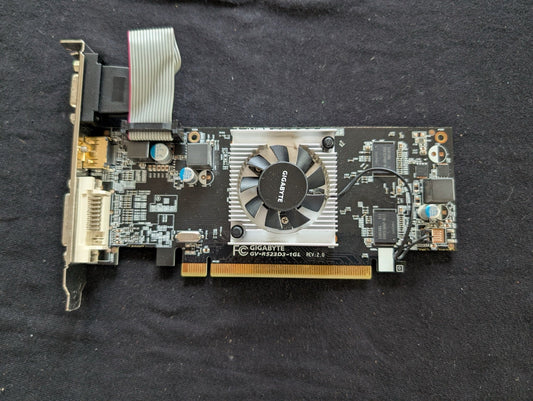 Gigabyte Radeon R5 230 1GB DDR3 Graphics Card (GV-R523D3-1GL) DVI/VGA/HDMI