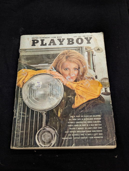 Vintage Playboy Magazine May 1969 - Bill Cosby Interview - Arthur Koestler