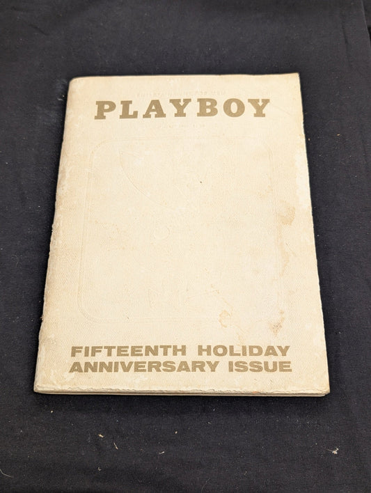 Vintage Playboy Magazine January 1969 - 15th Anniversary - Embossed Cover