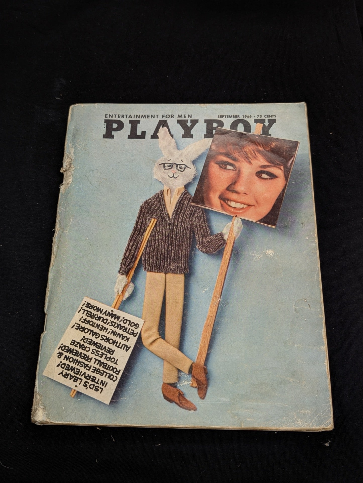 Vintage Playboy Magazine September 1966 - Timothy Leary LSD Interview