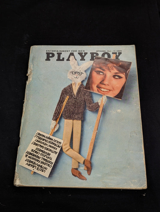 Vintage Playboy Magazine September 1966 - Timothy Leary LSD Interview