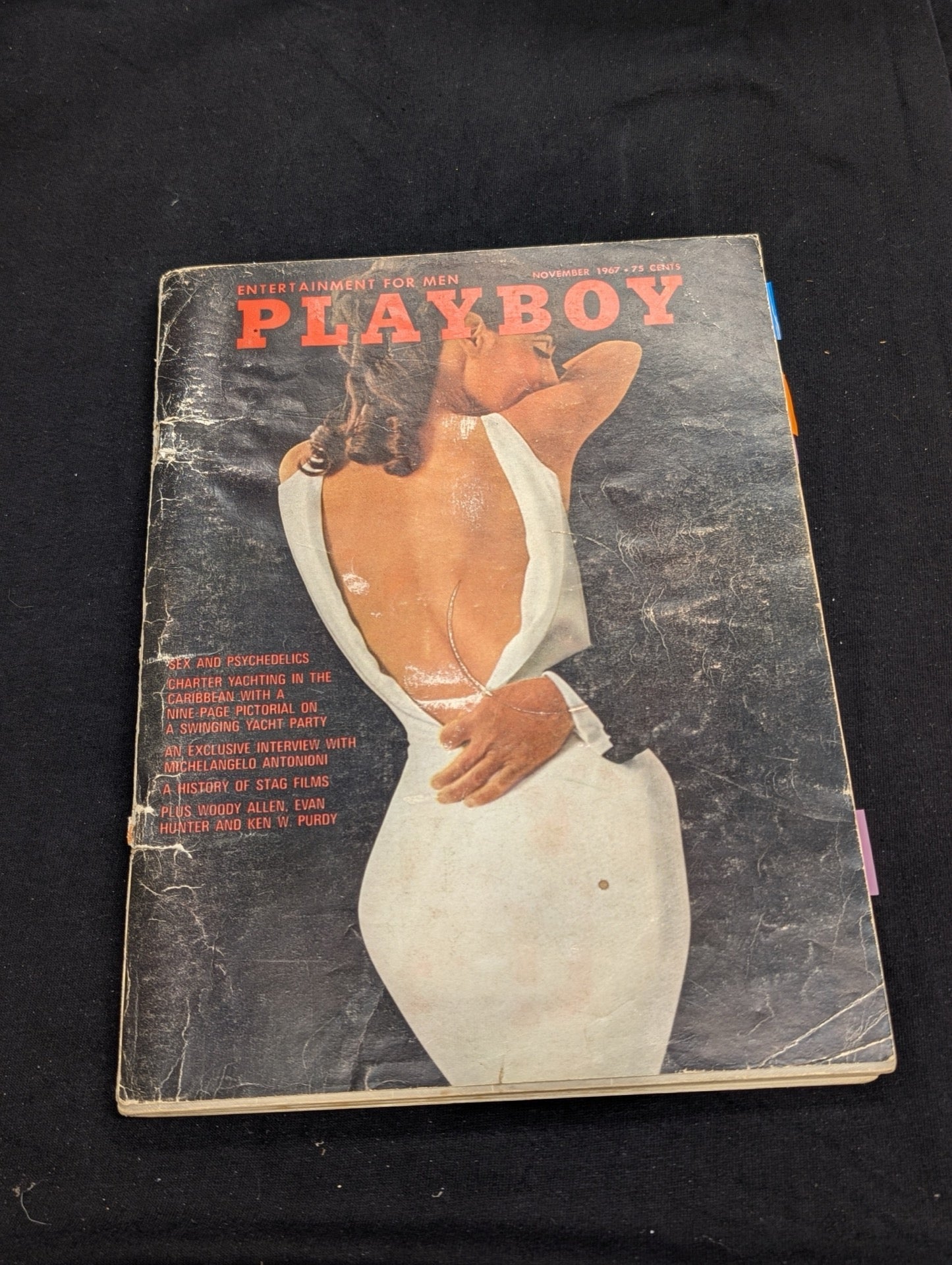 Vintage Playboy Magazine November 1967 - Woody Allen - Antonioni Interview