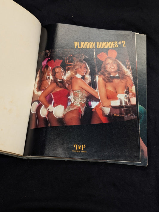 Interior title page of "Playboy Bunnies #2" showing bunnies in red outfits