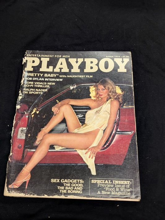 Vintage Playboy Magazine March 1978 - Bob Dylan Interview - Pretty Baby
