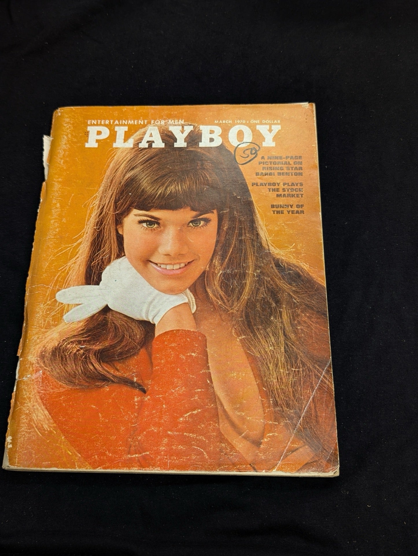 Vintage Playboy Magazine March 1970 - Barbi Benton - Bunny of the Year